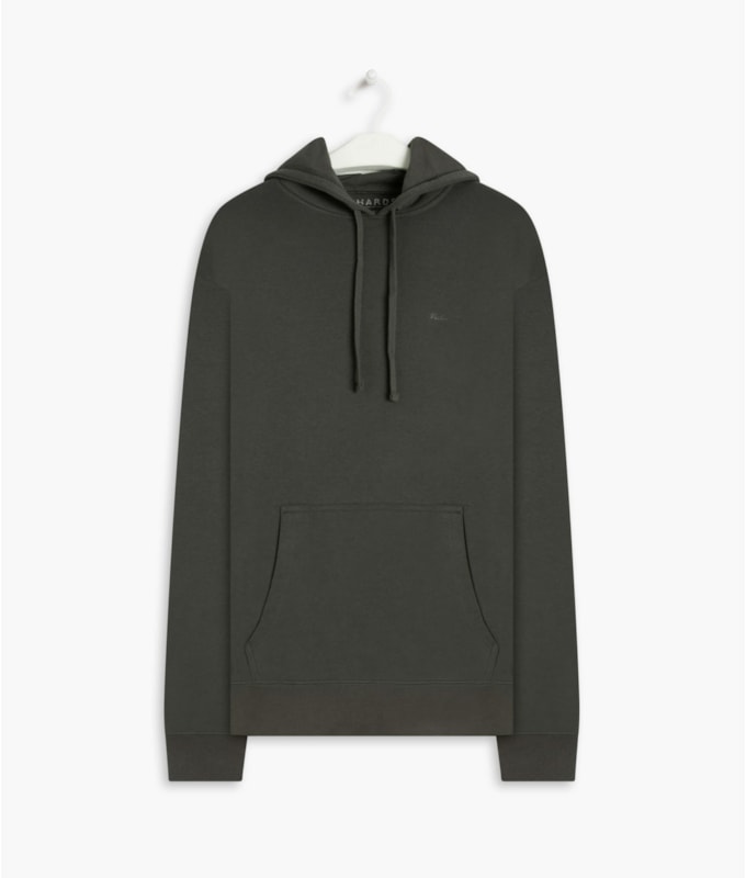 Moletom Basic Rch Hood Verde Militar