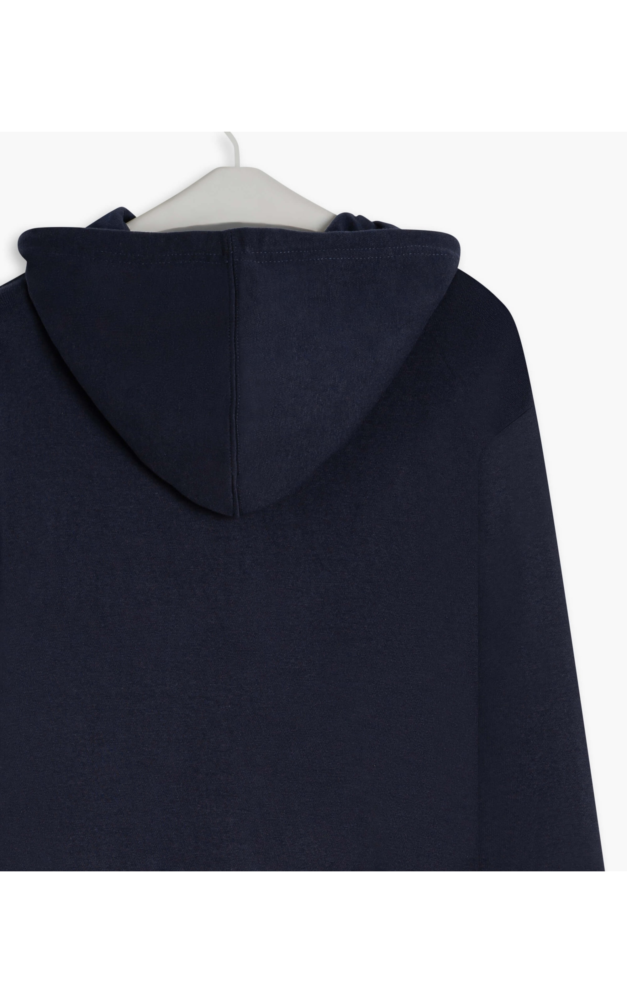 Moletom Basic Rch Ziper Dark Navy
