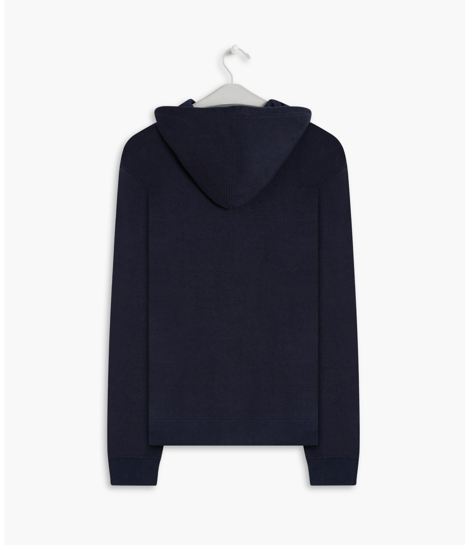 Moletom Basic Rch Ziper Dark Navy