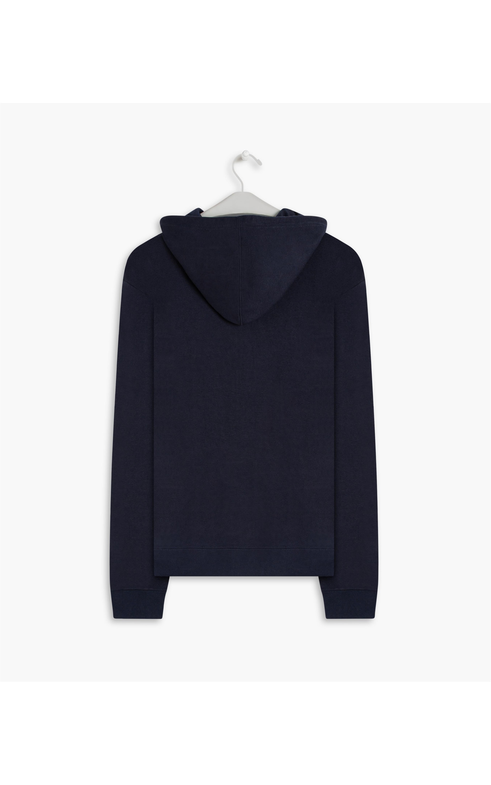 Moletom Basic Rch Ziper Dark Navy