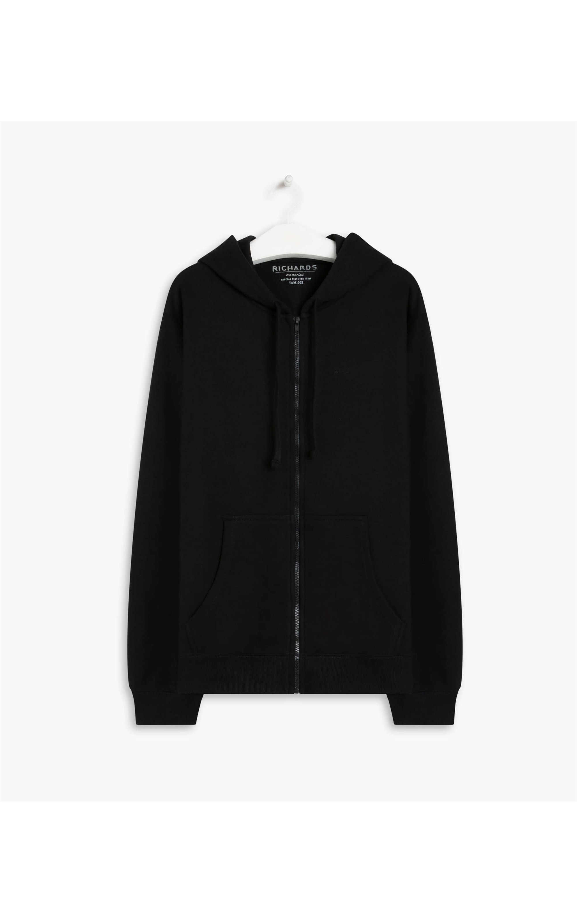 Moletom Basic Rch Ziper Preto