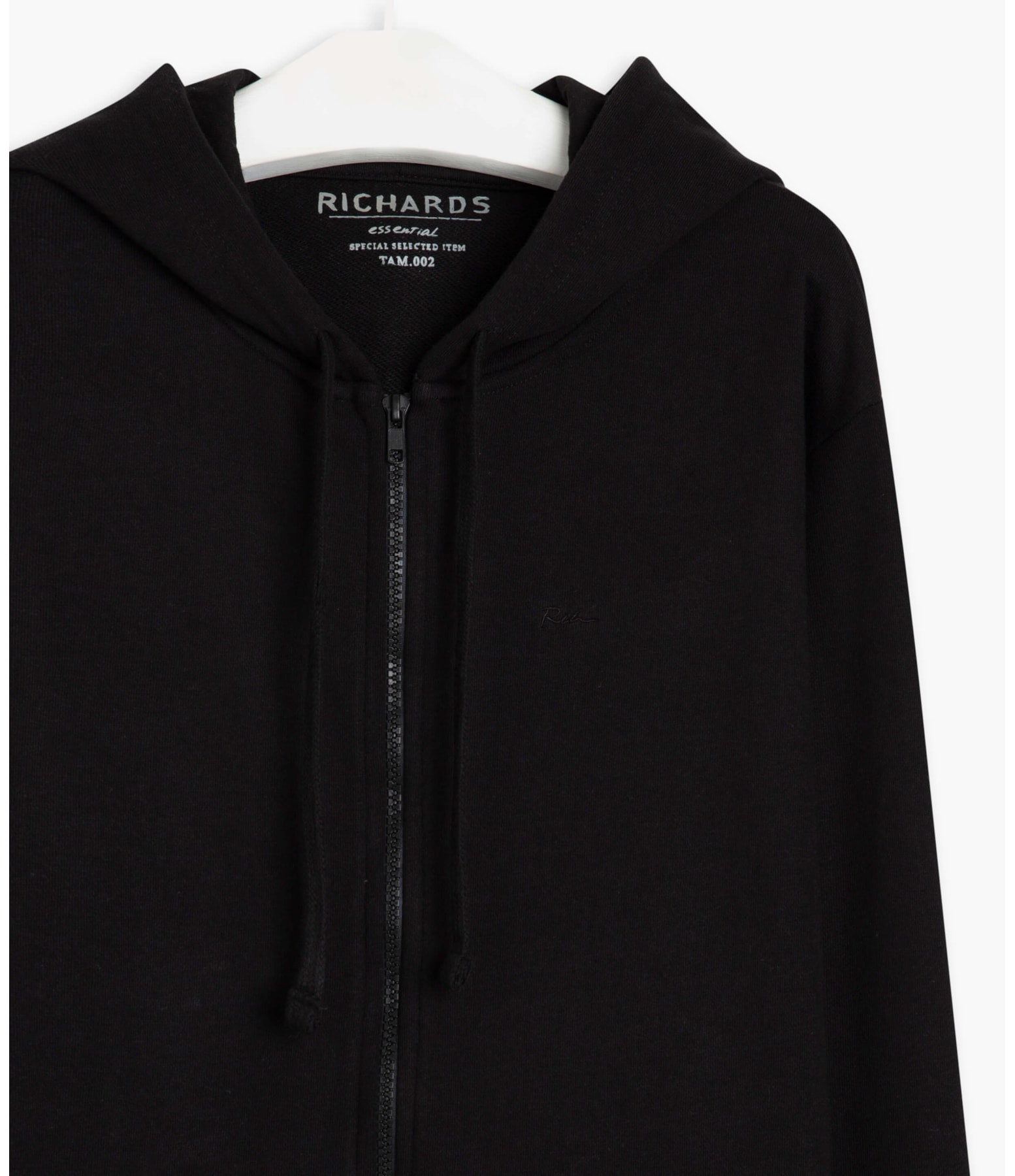 Moletom Basic Rch Ziper Preto