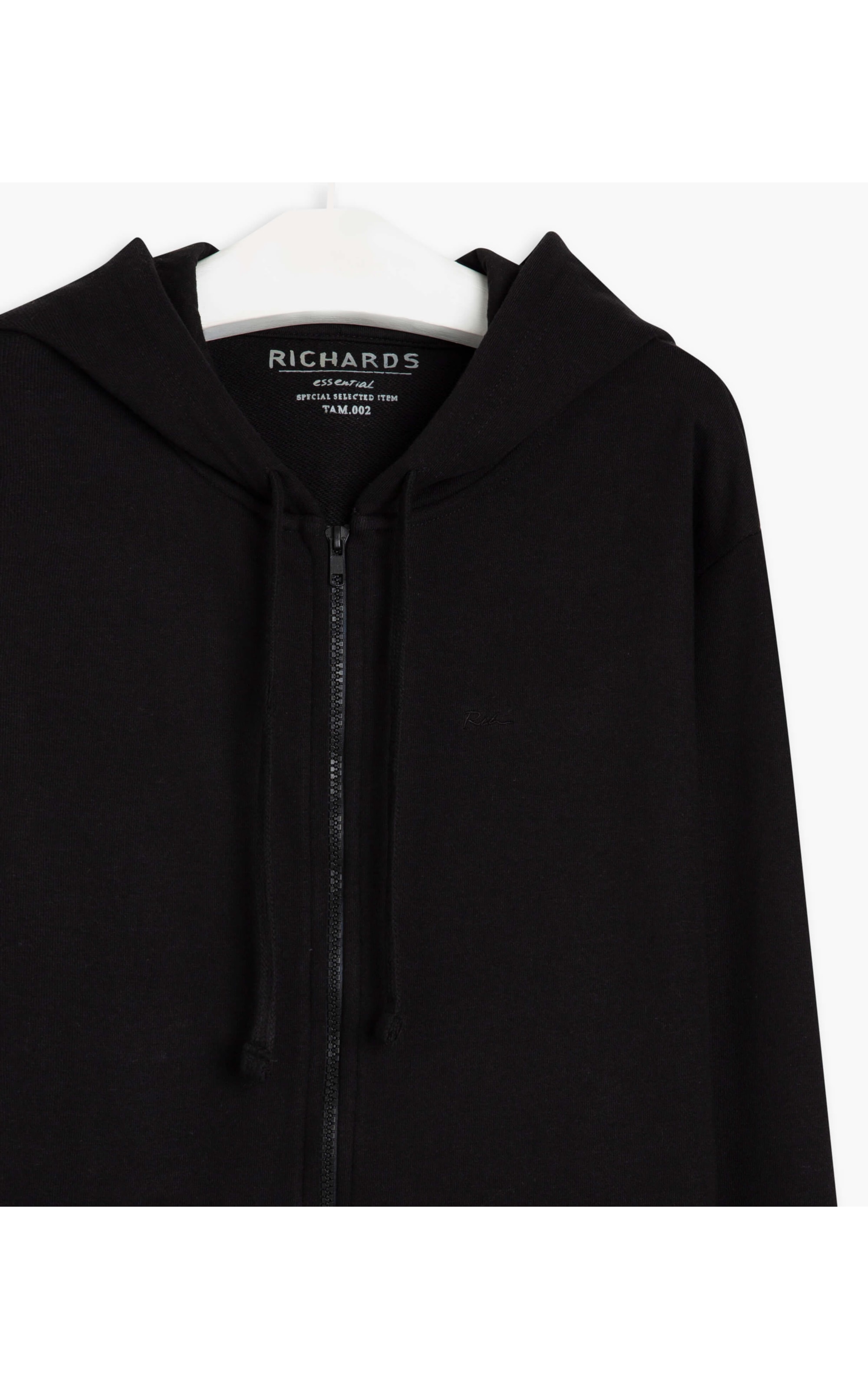 Moletom Basic Rch Ziper Preto