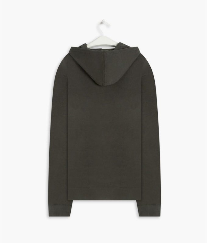 Moletom Basic Rch Ziper Verde Militar