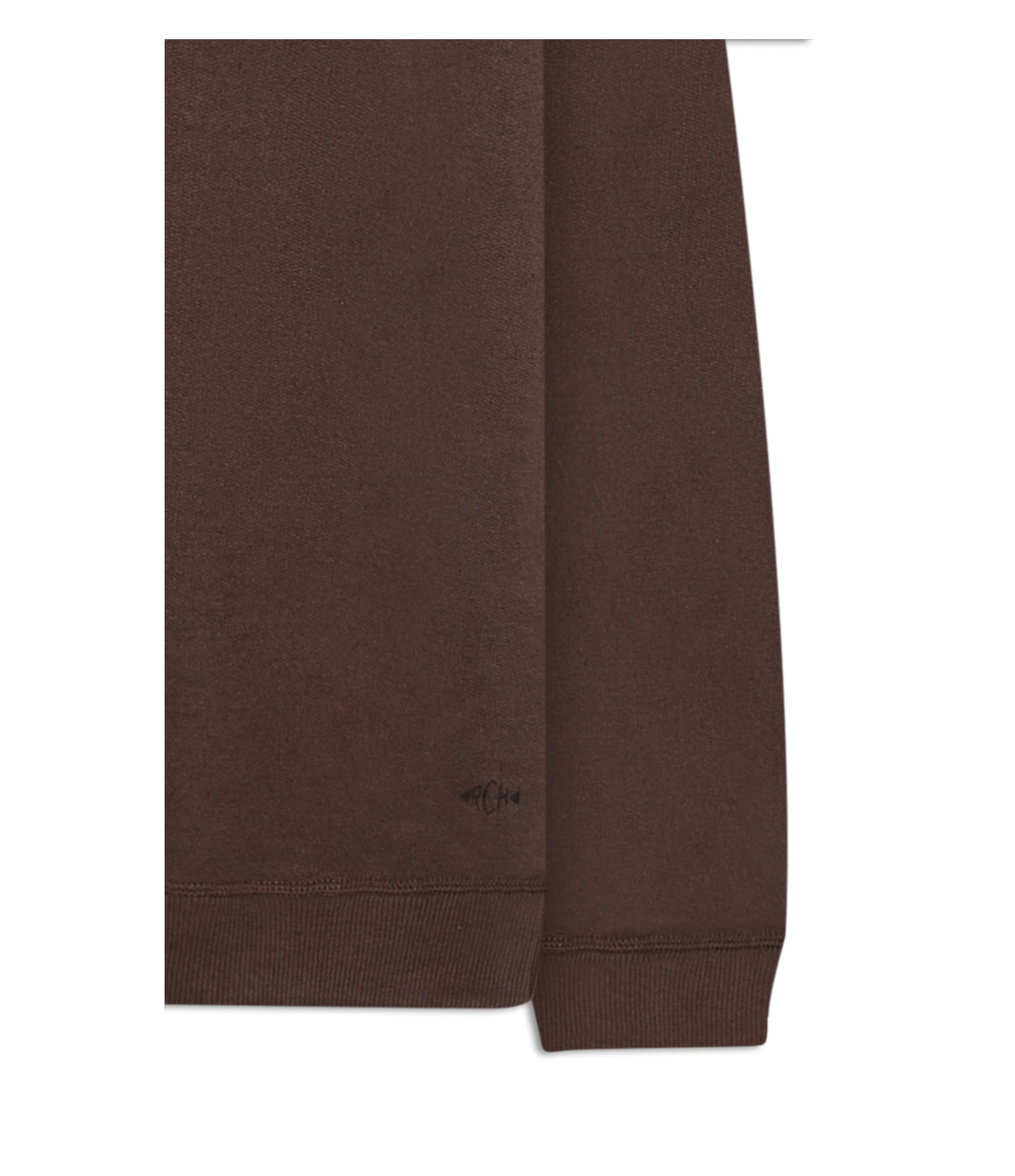 Moletom Basico Sem Felpa Dark Brown