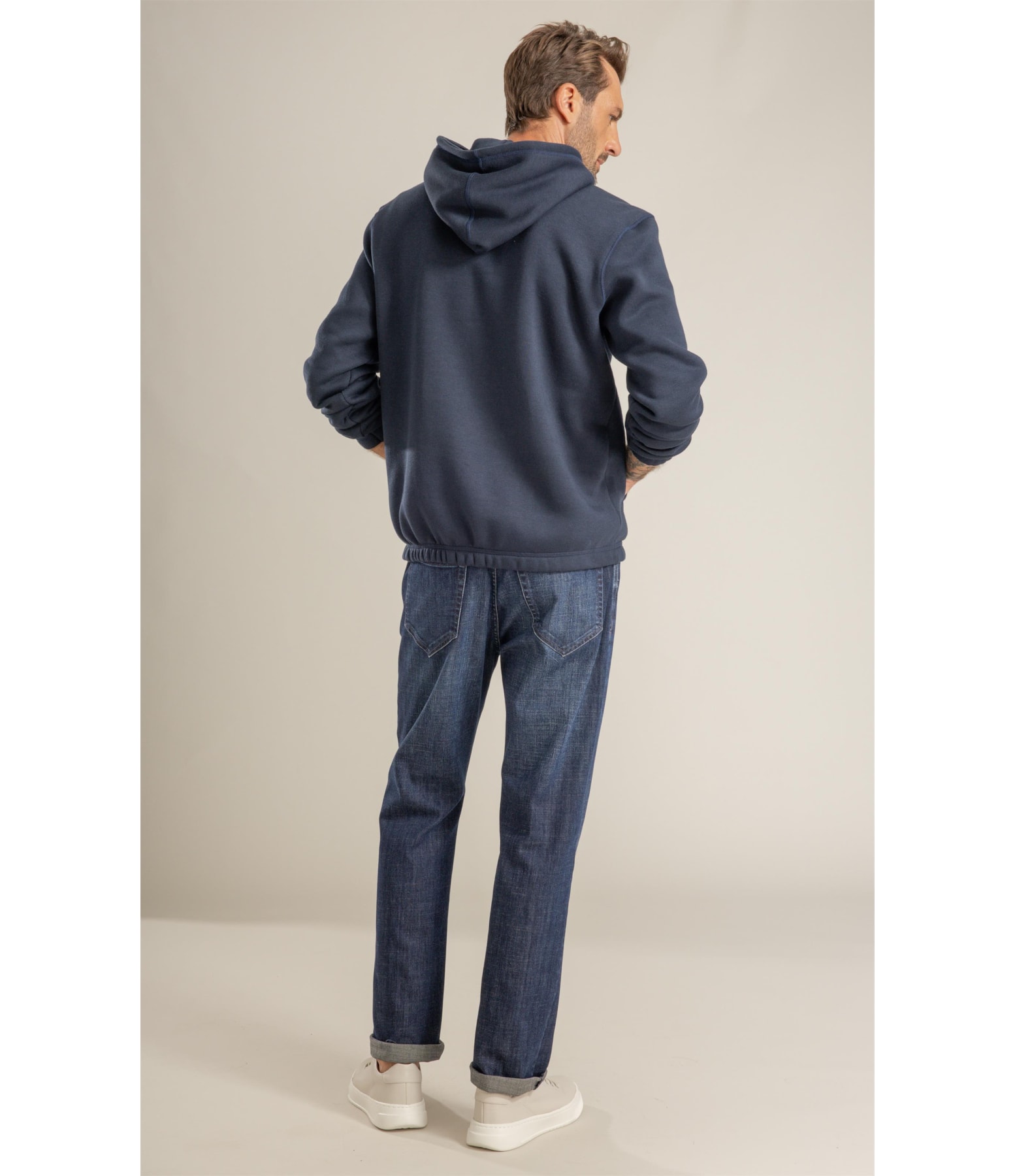 Moletom Felpado Dark Navy