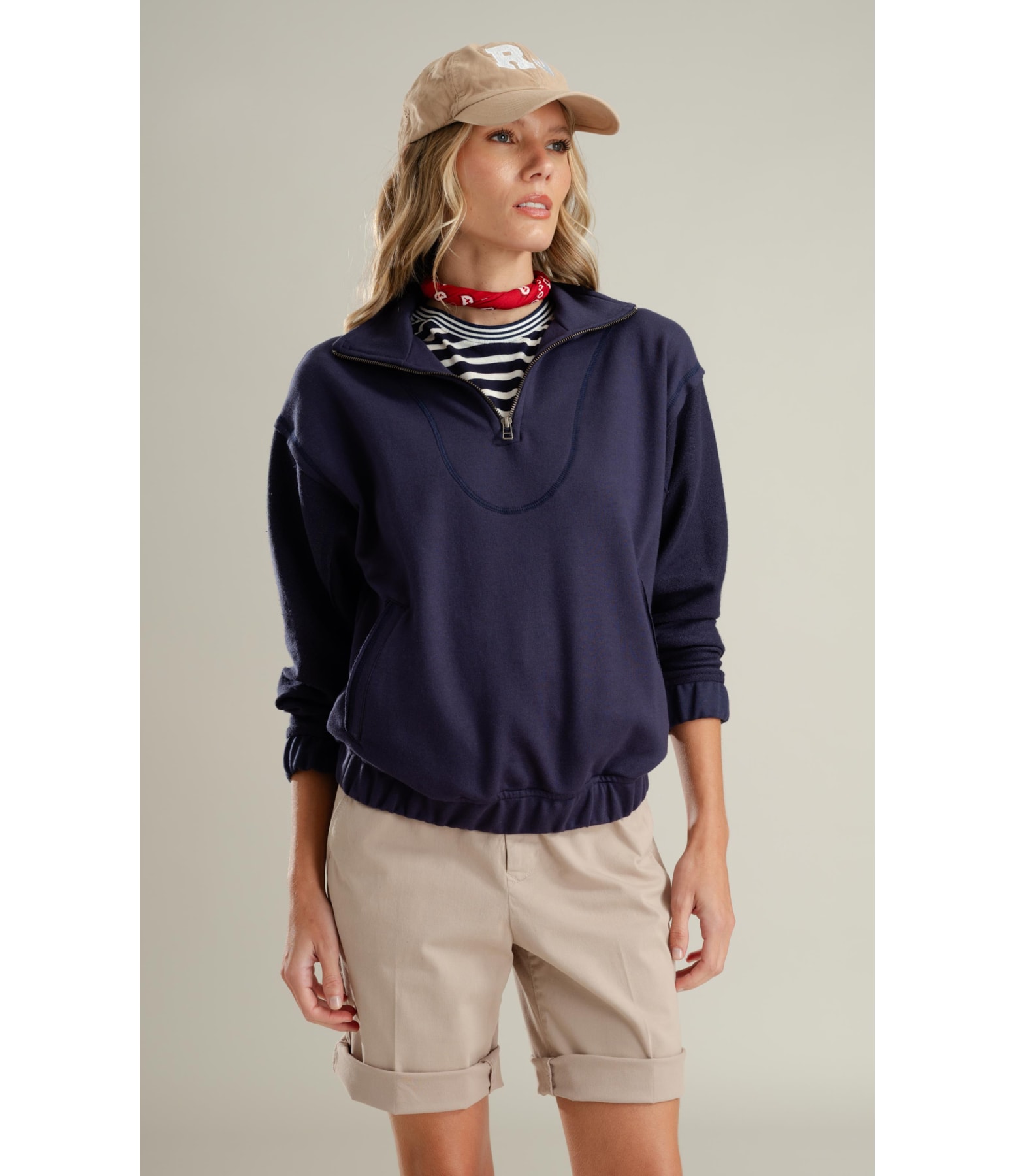 Moletom Luna Dark Navy
