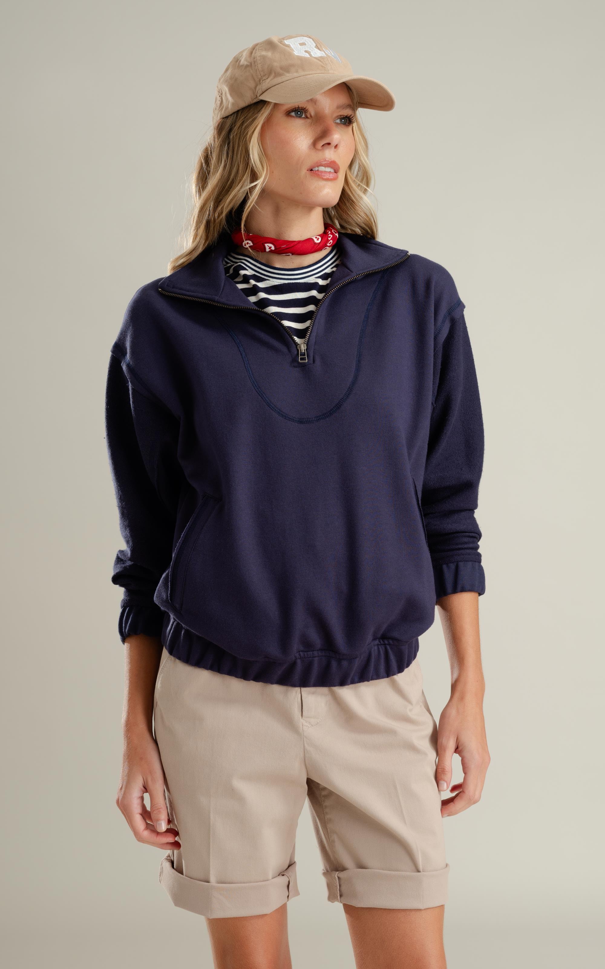 Moletom Luna Dark Navy