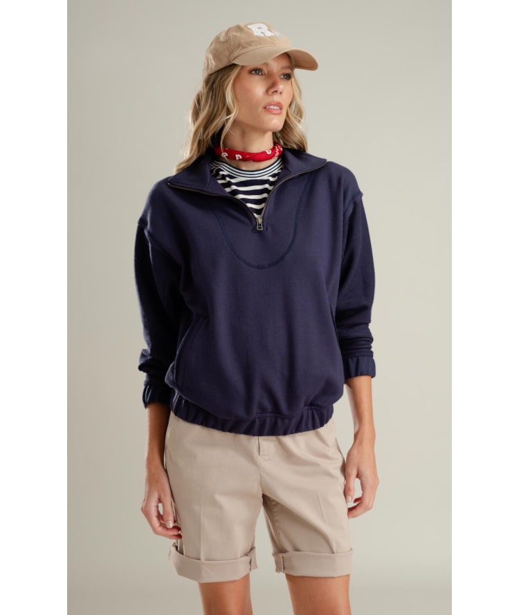Moletom Luna Dark Navy