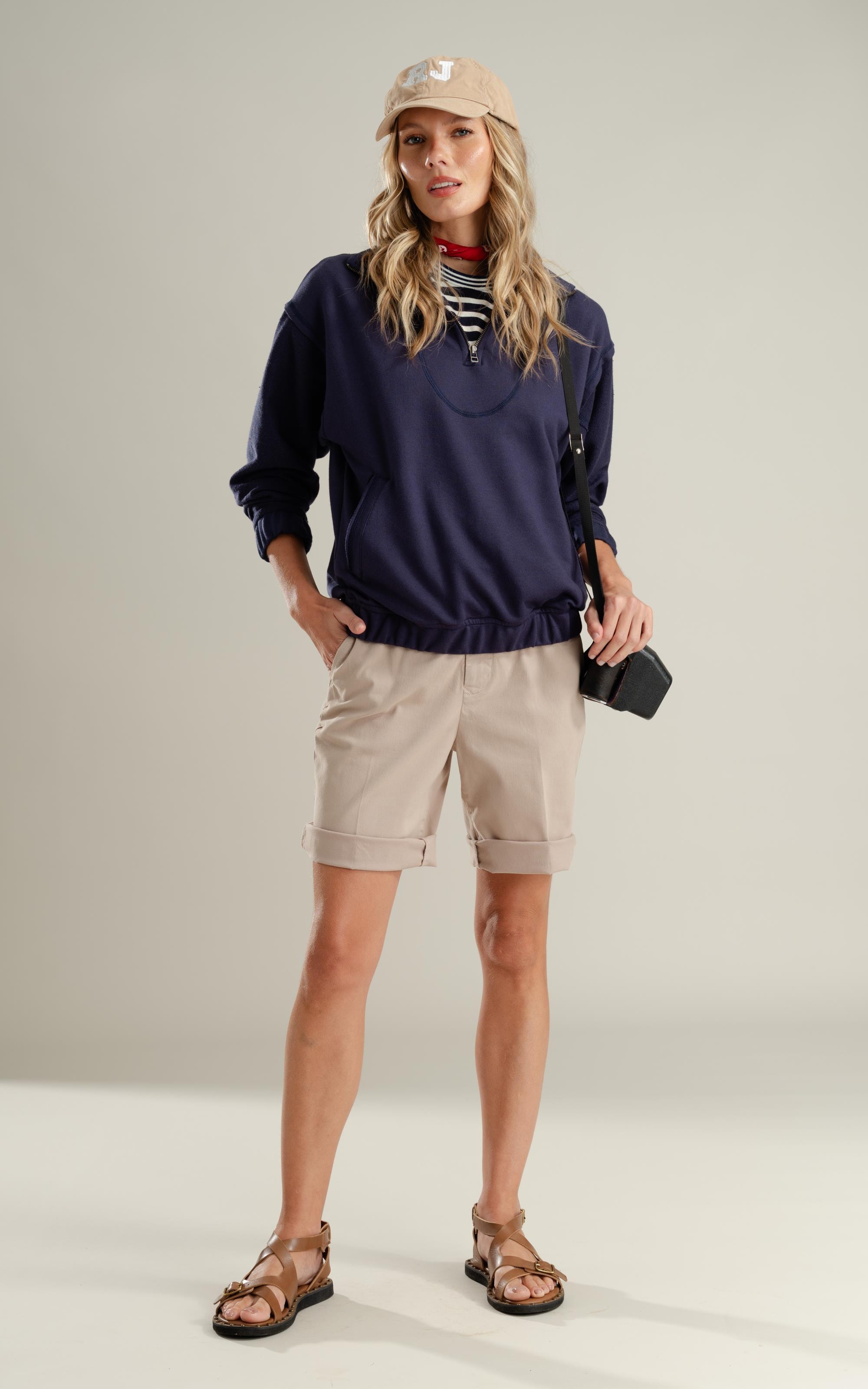 Moletom Luna Dark Navy