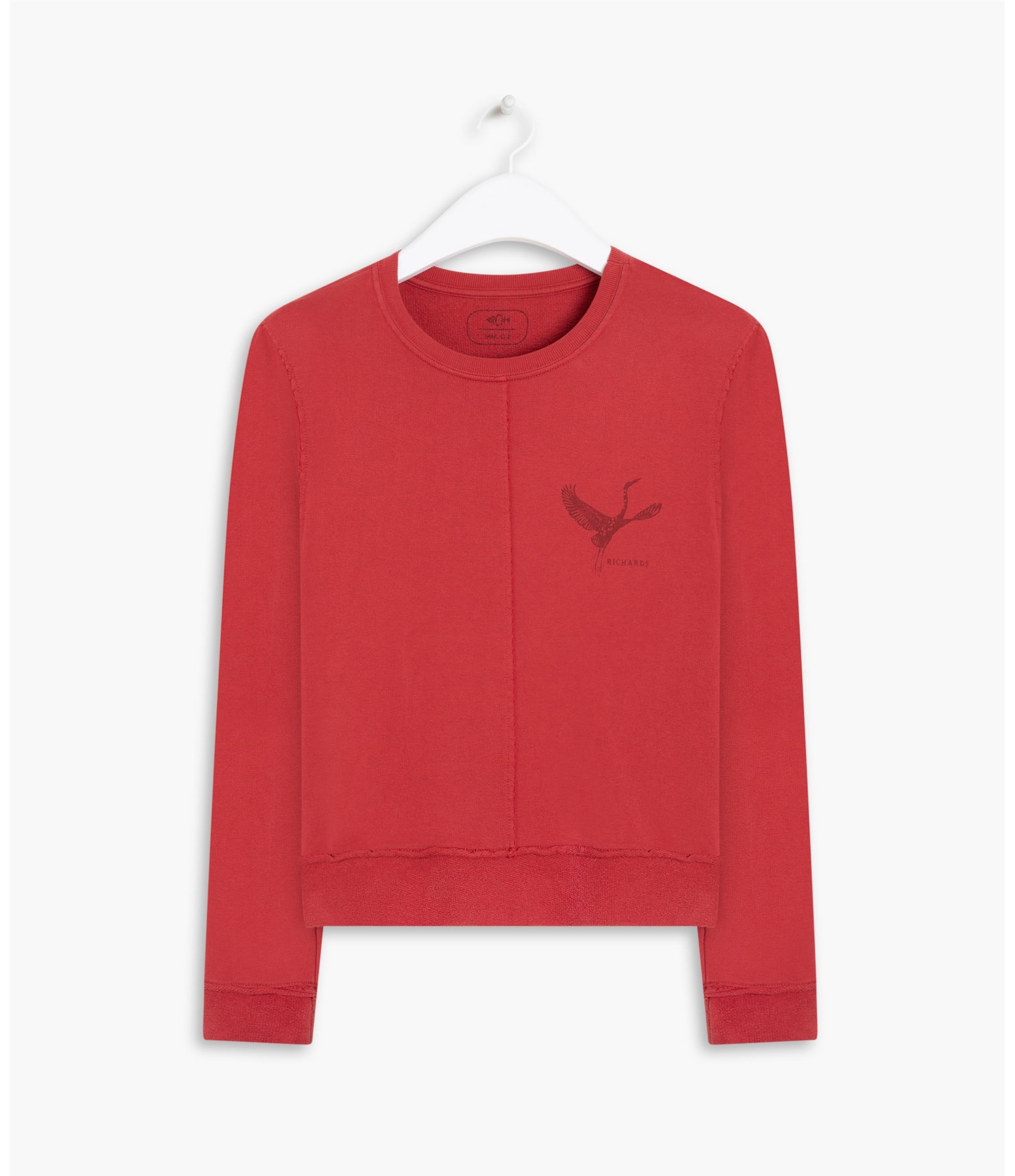 Moletom Tereza Estampado Vermelho