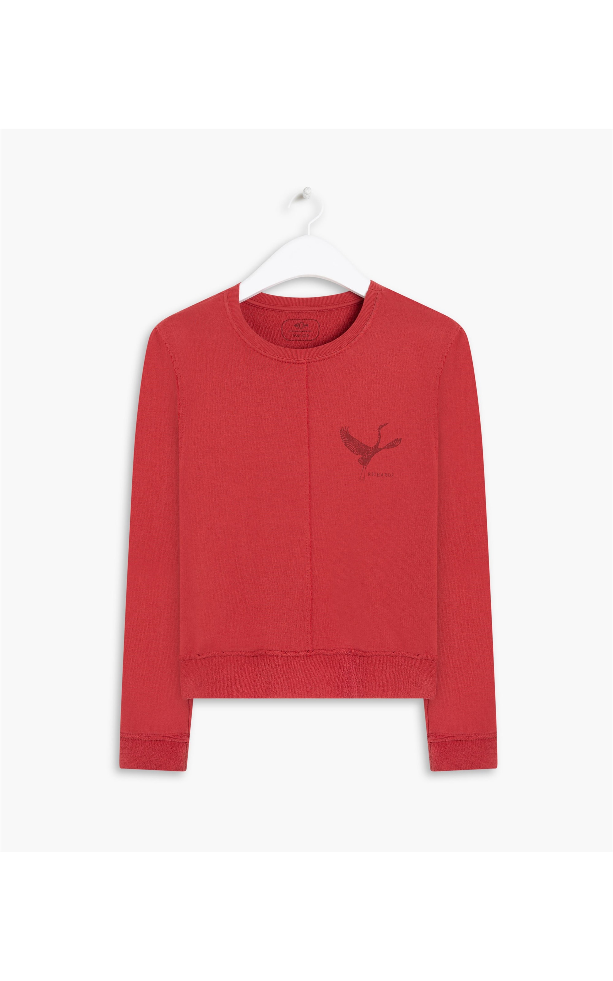 Moletom Tereza Estampado Vermelho