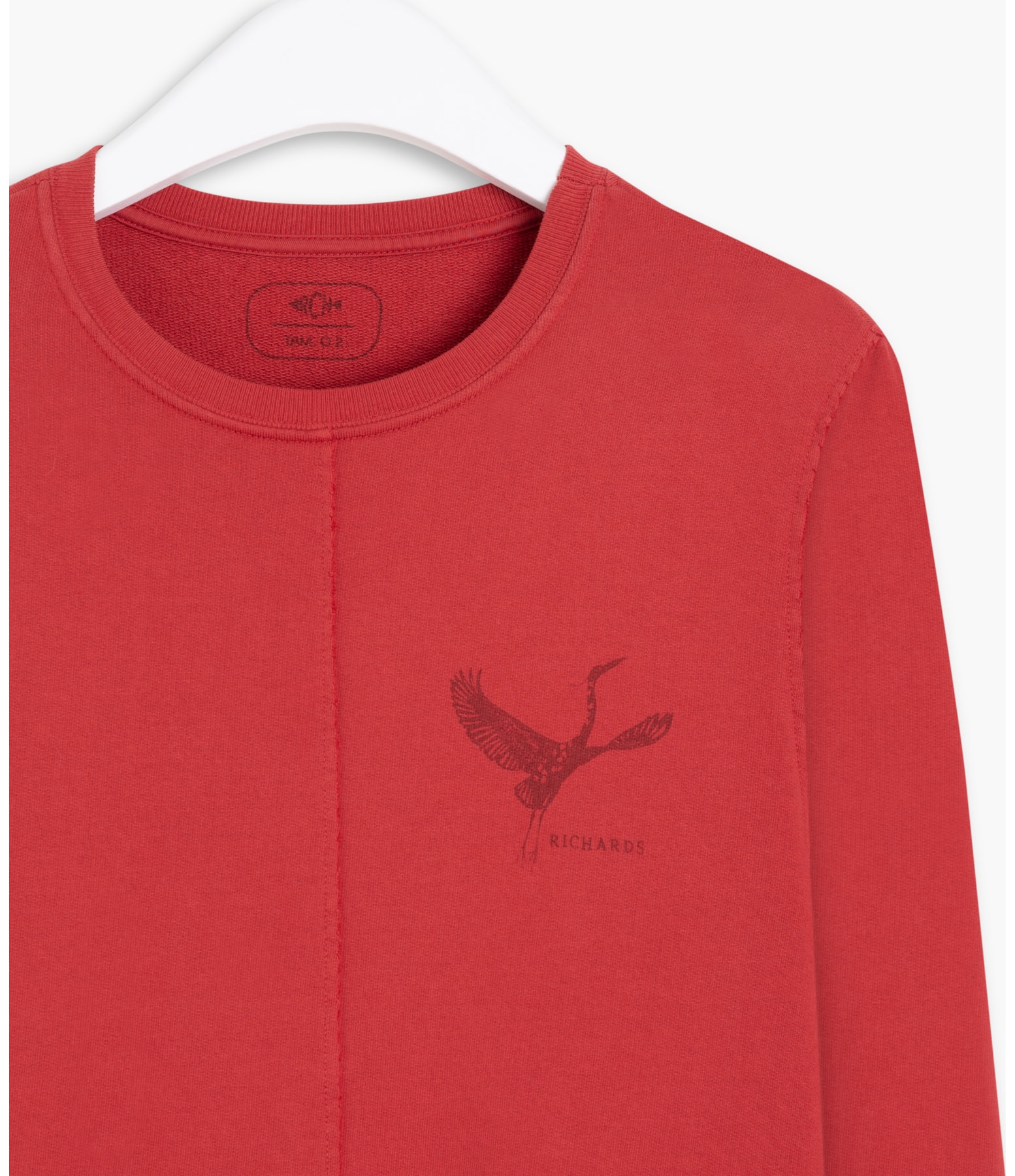 Moletom Tereza Estampado Vermelho