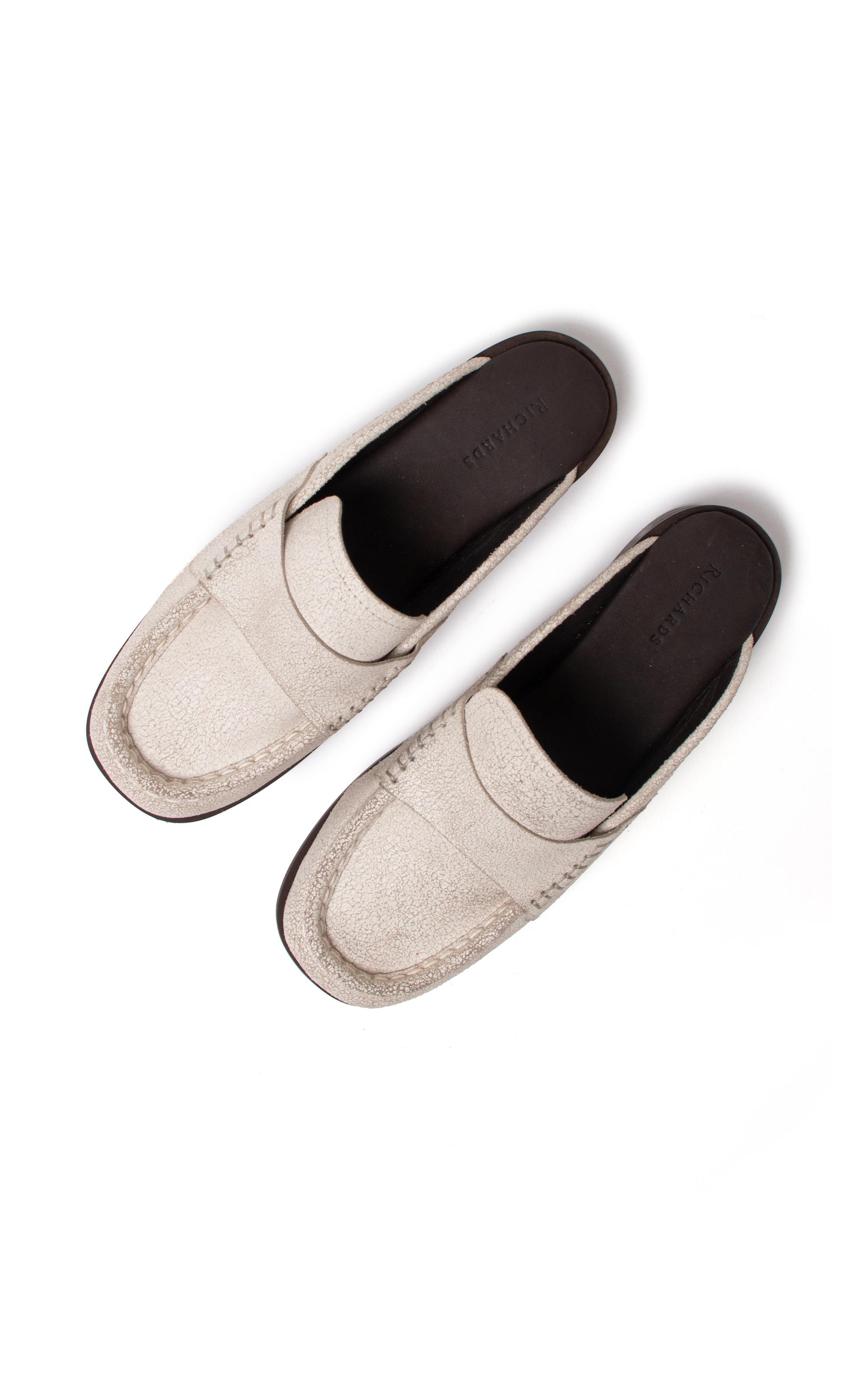 Mule Craquele Rebecca Rch Off White