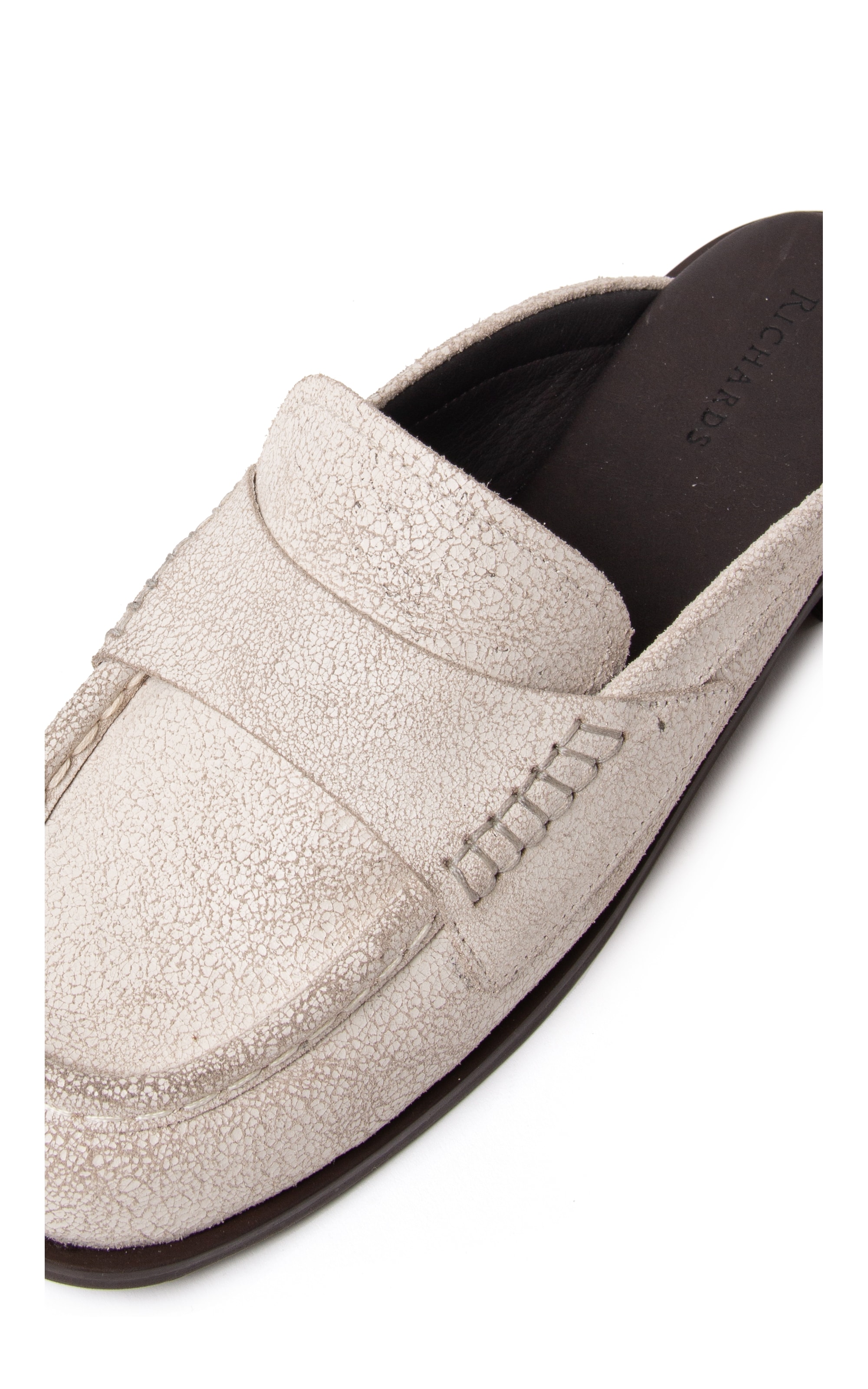 Mule Craquele Rebecca Rch Off White