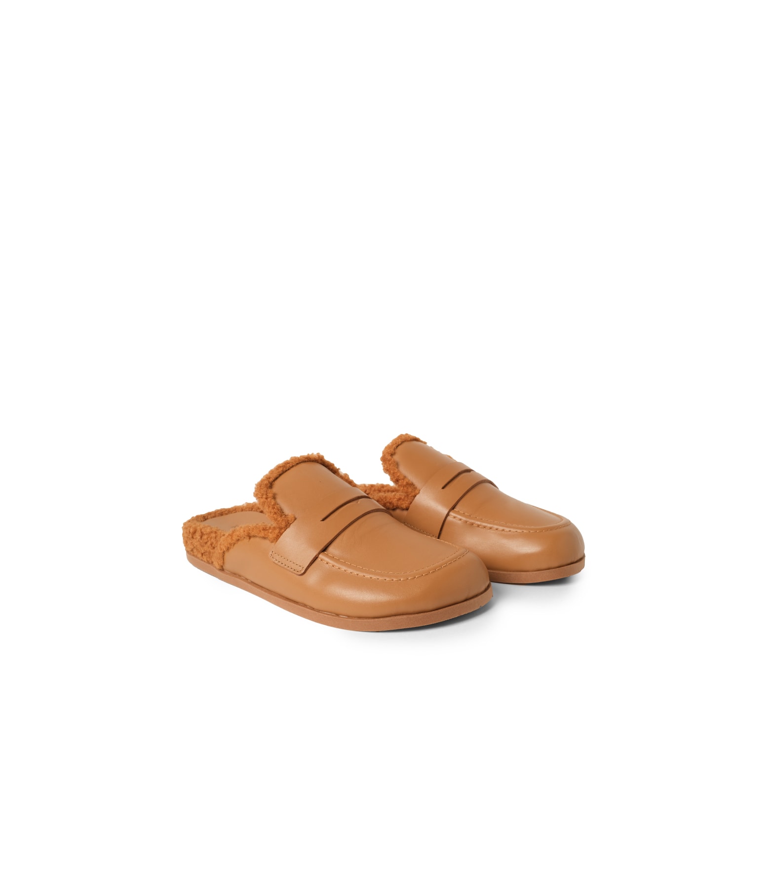 Mule Fluffy Richards Caramelo