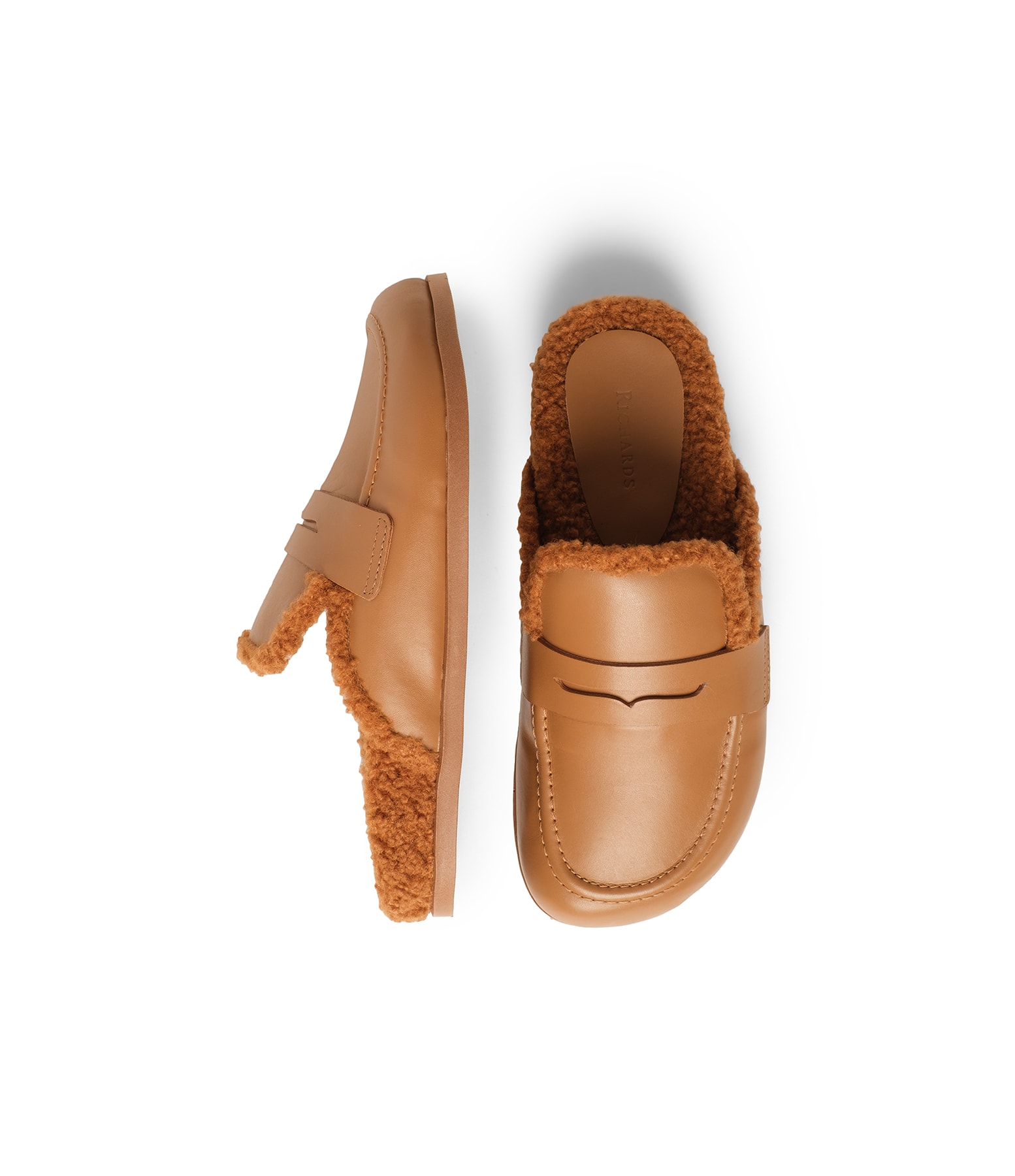 Mule Fluffy Richards Caramelo