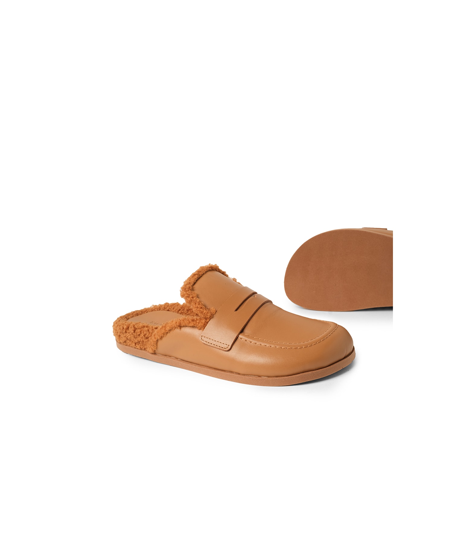 Mule Fluffy Richards Caramelo