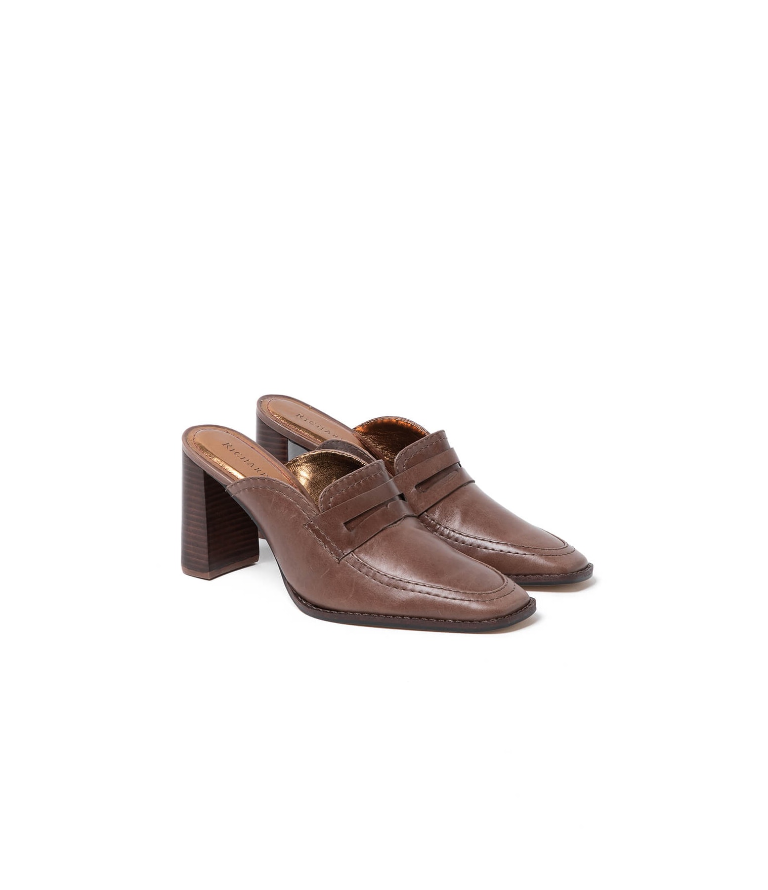 Mule Mocabronze Rch Cafe