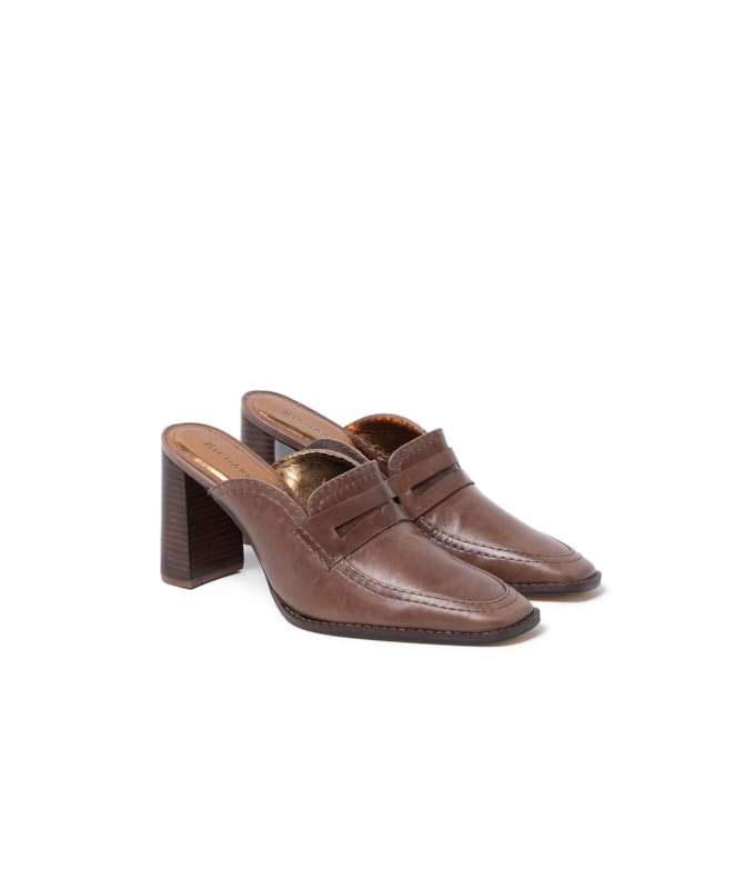 Mule Mocabronze Rch Cafe