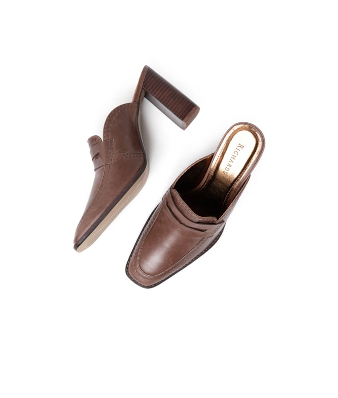 Mule Mocabronze Rch Cafe