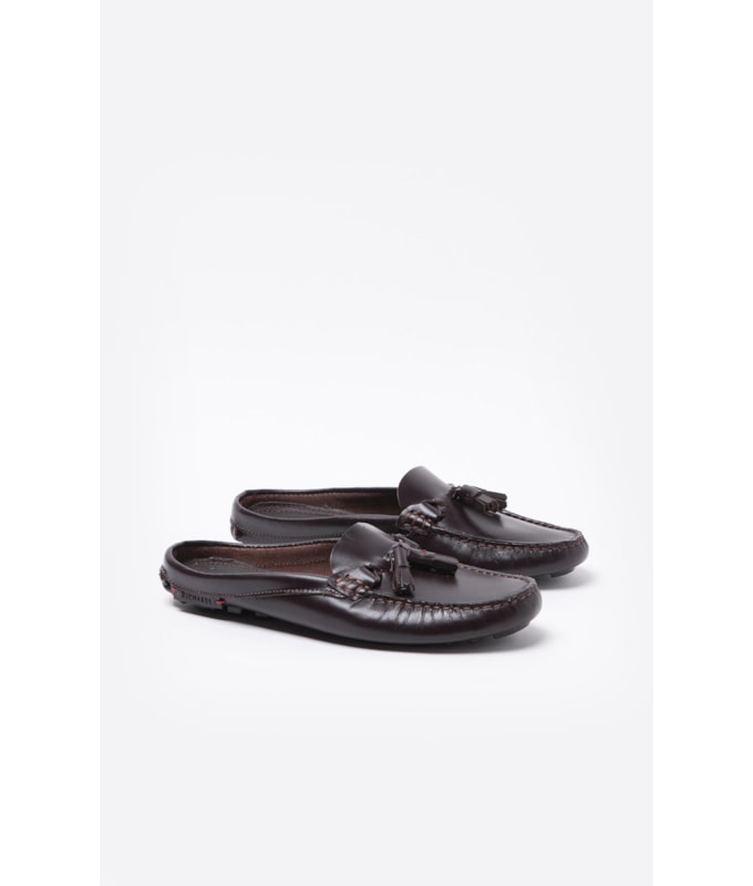 Mule Tassel Rch Bordeaux