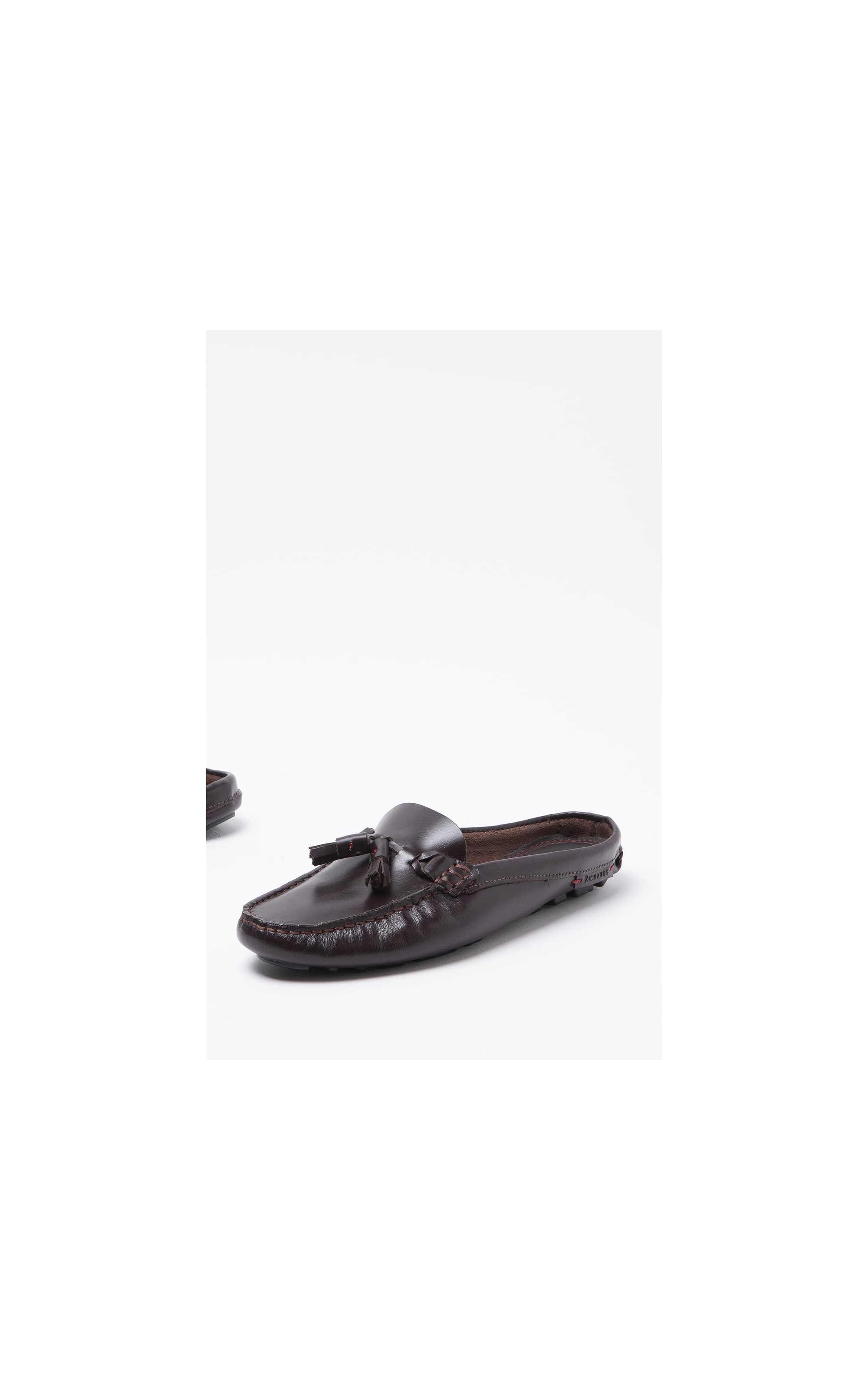 Mule Tassel Rch Bordeaux
