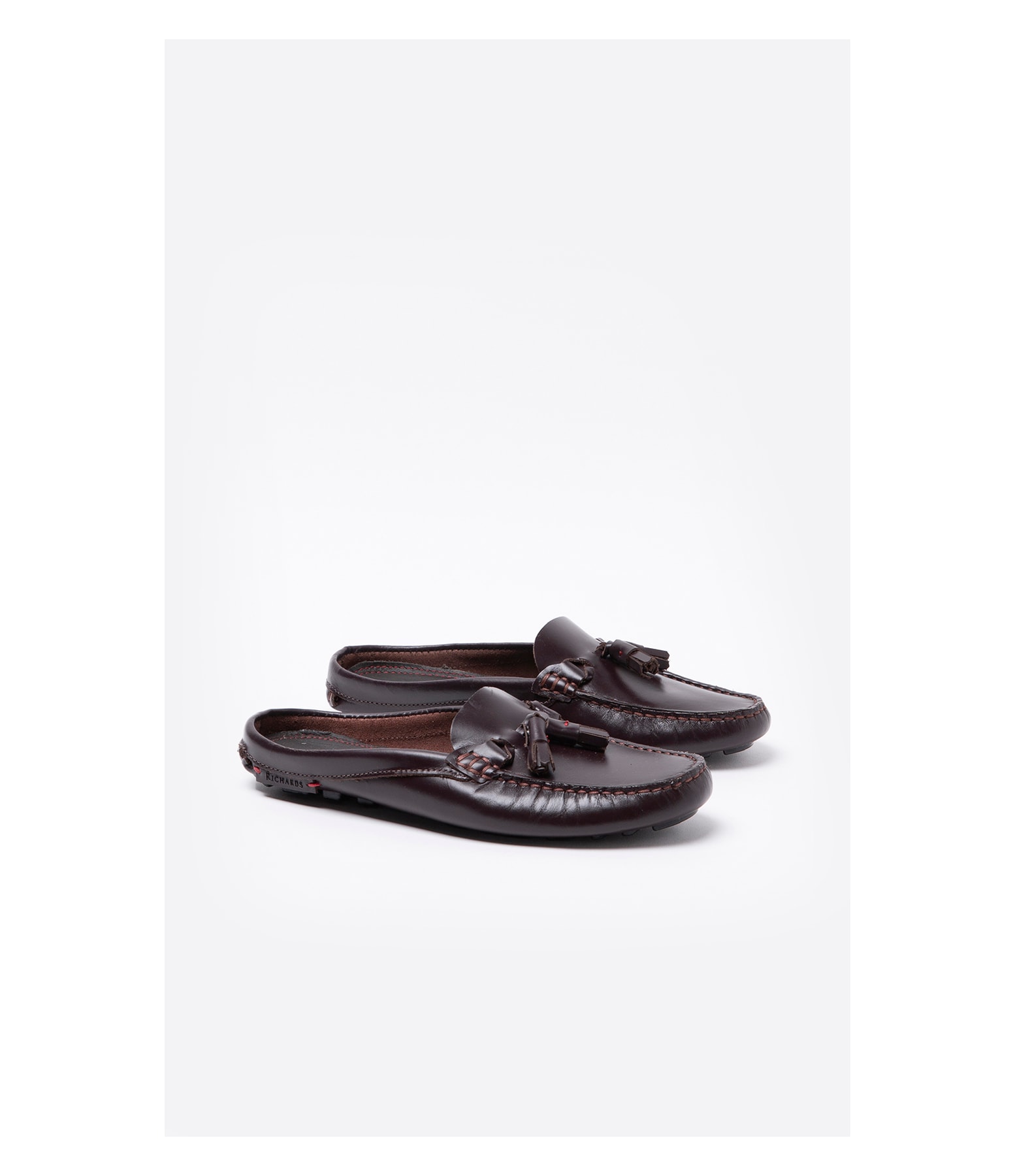 Mule Tassel Rch Bordeaux