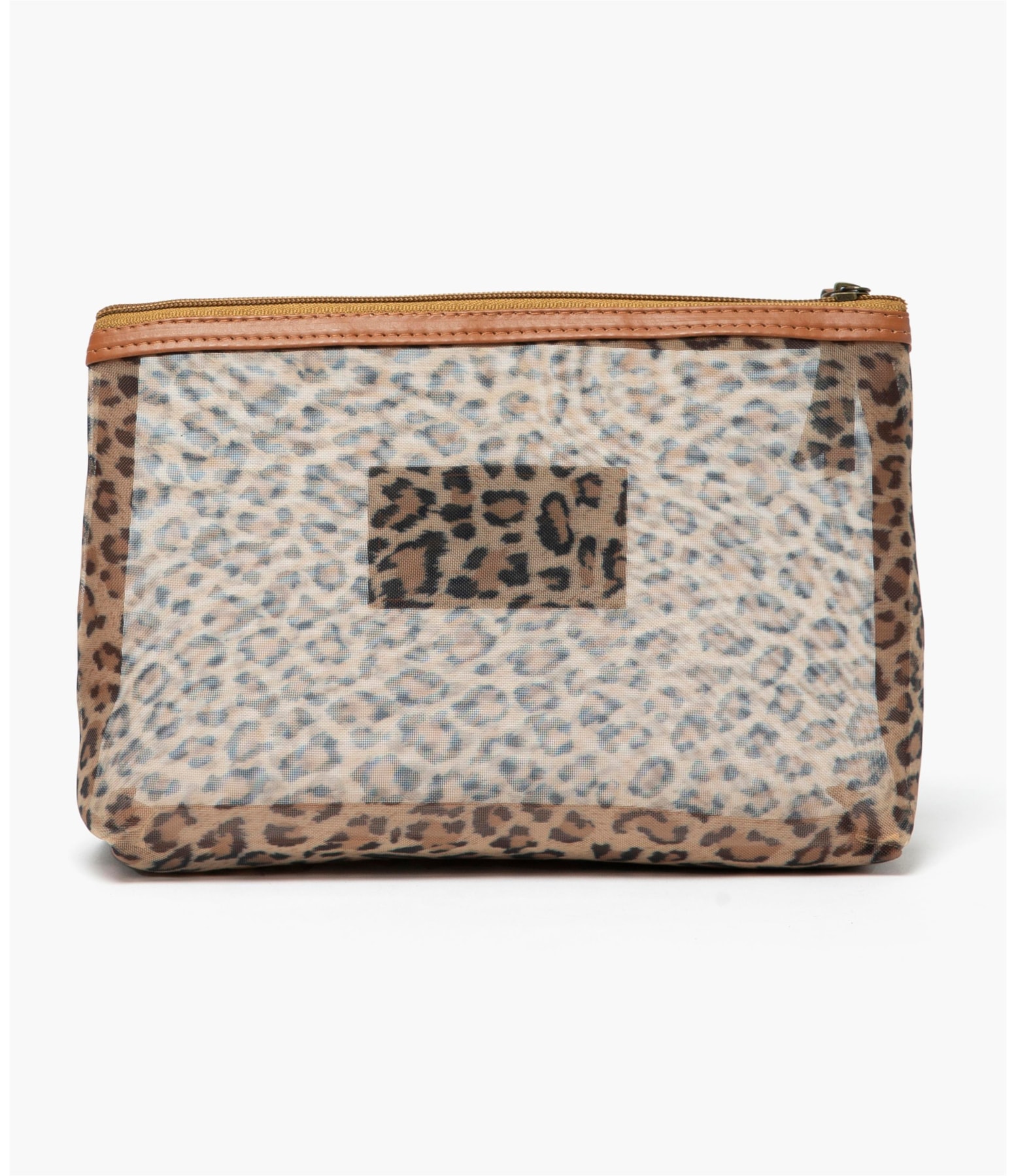 Necessaire Onca Caramelo Onça