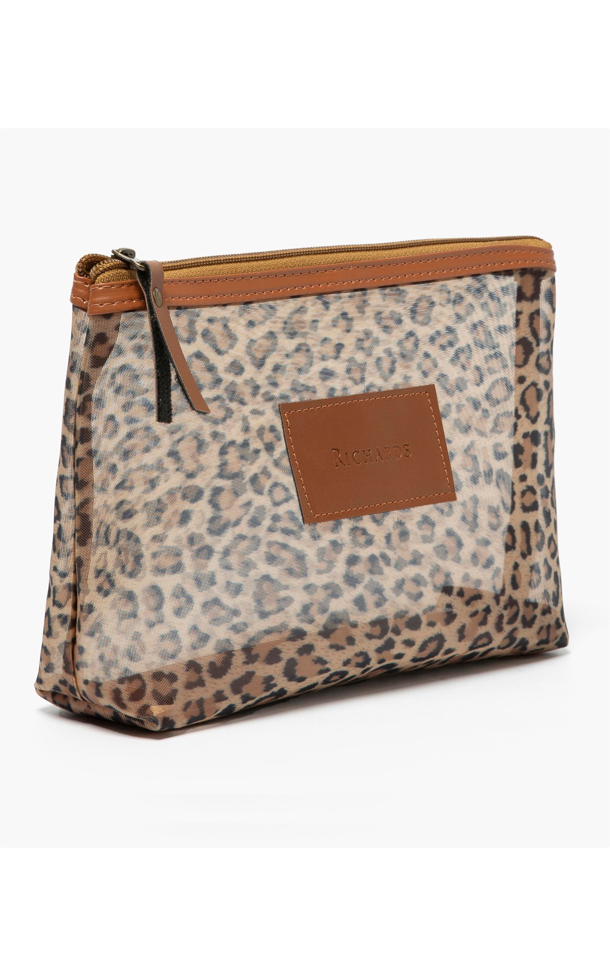 Necessaire Onca Caramelo Onça
