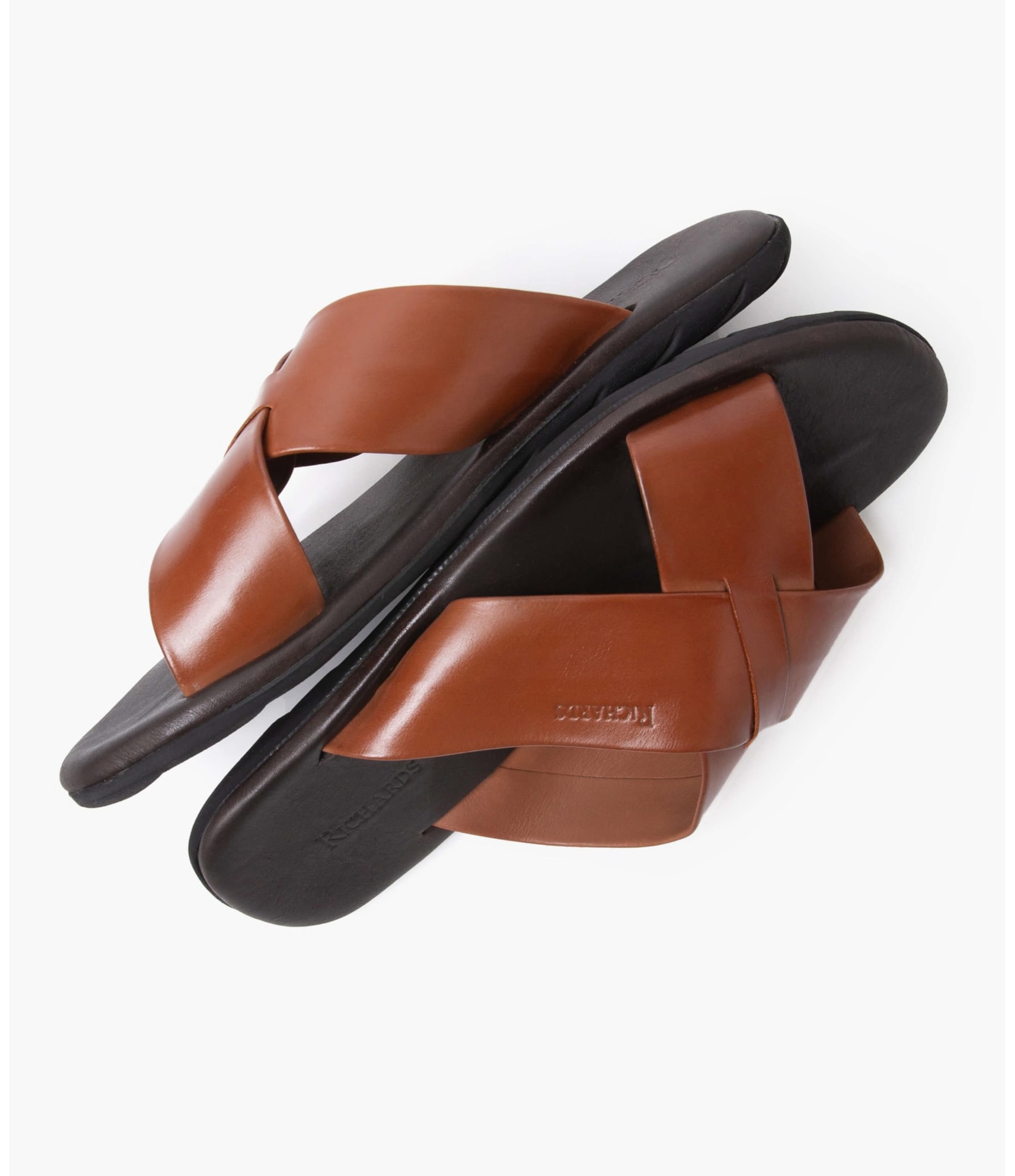 Papete Chez Leather Rch Camel