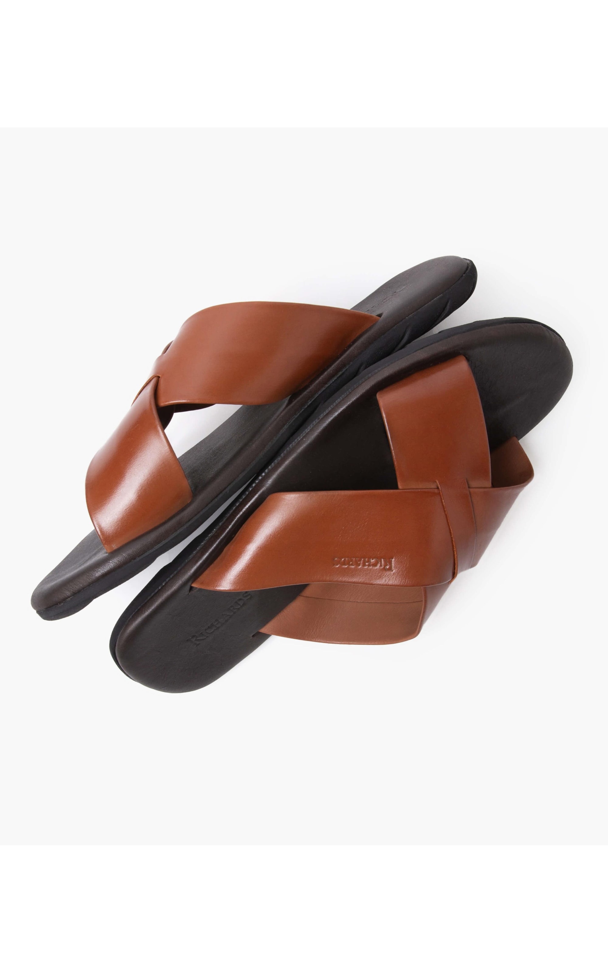 Papete Chez Leather Rch Camel