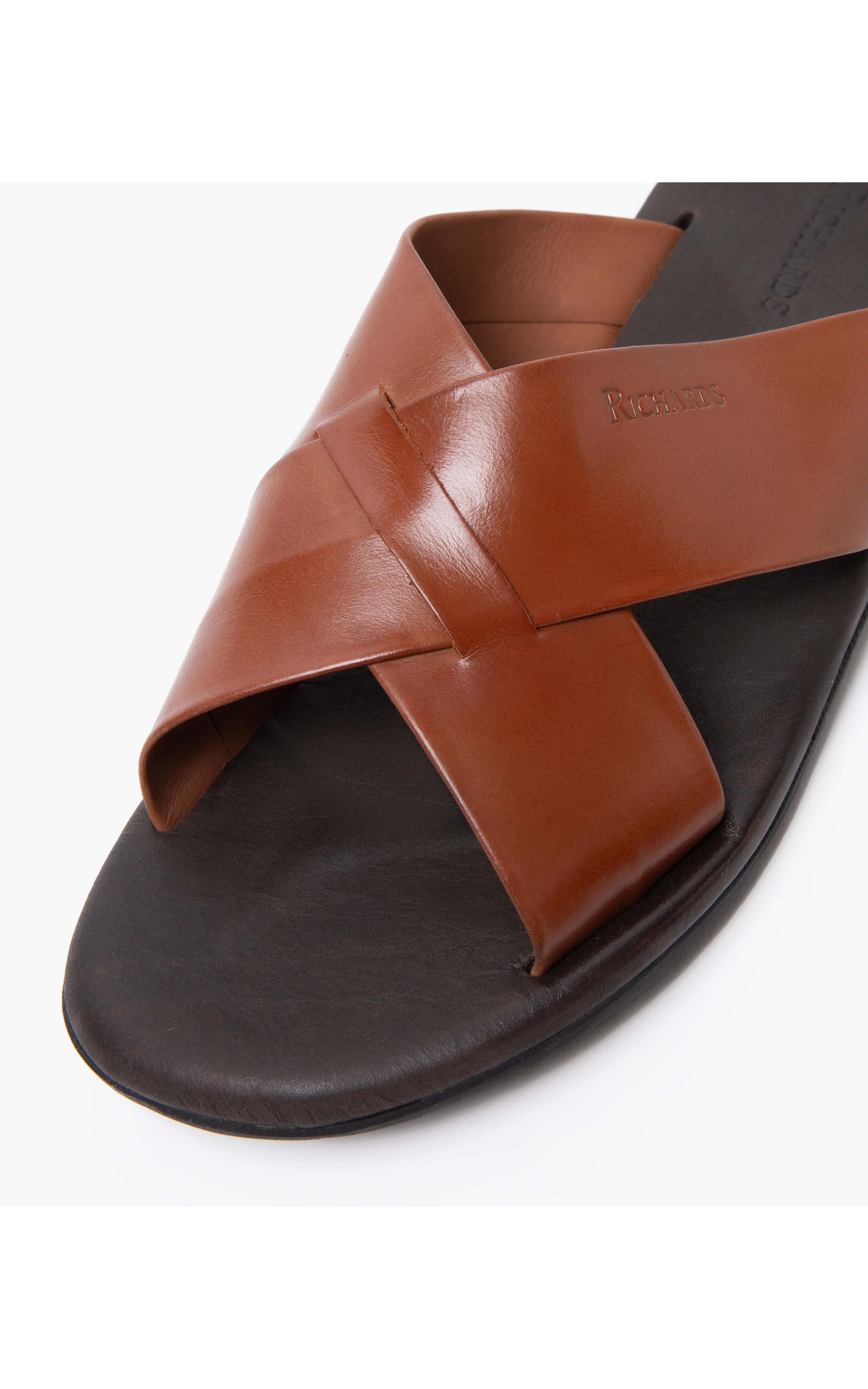 Papete Chez Leather Rch Camel