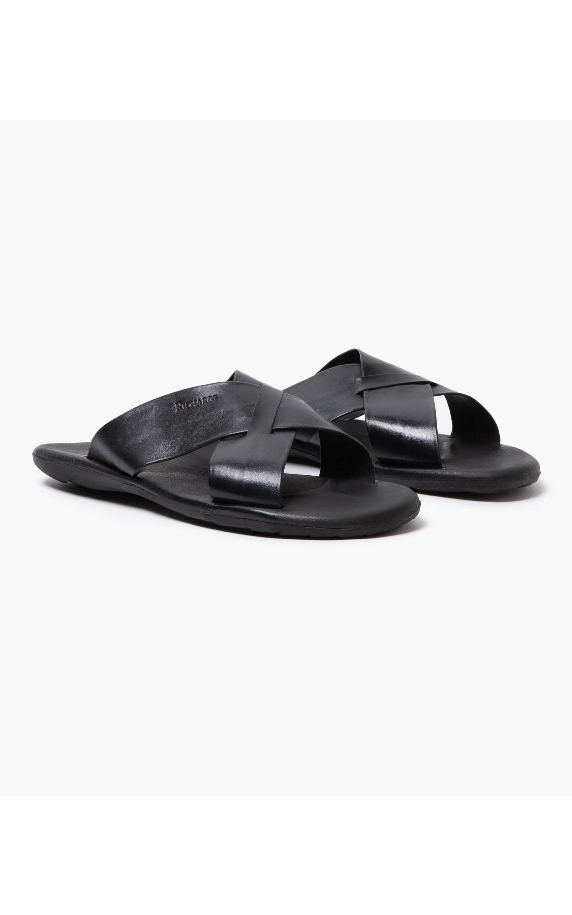 Papete Chez Leather Rch Preto