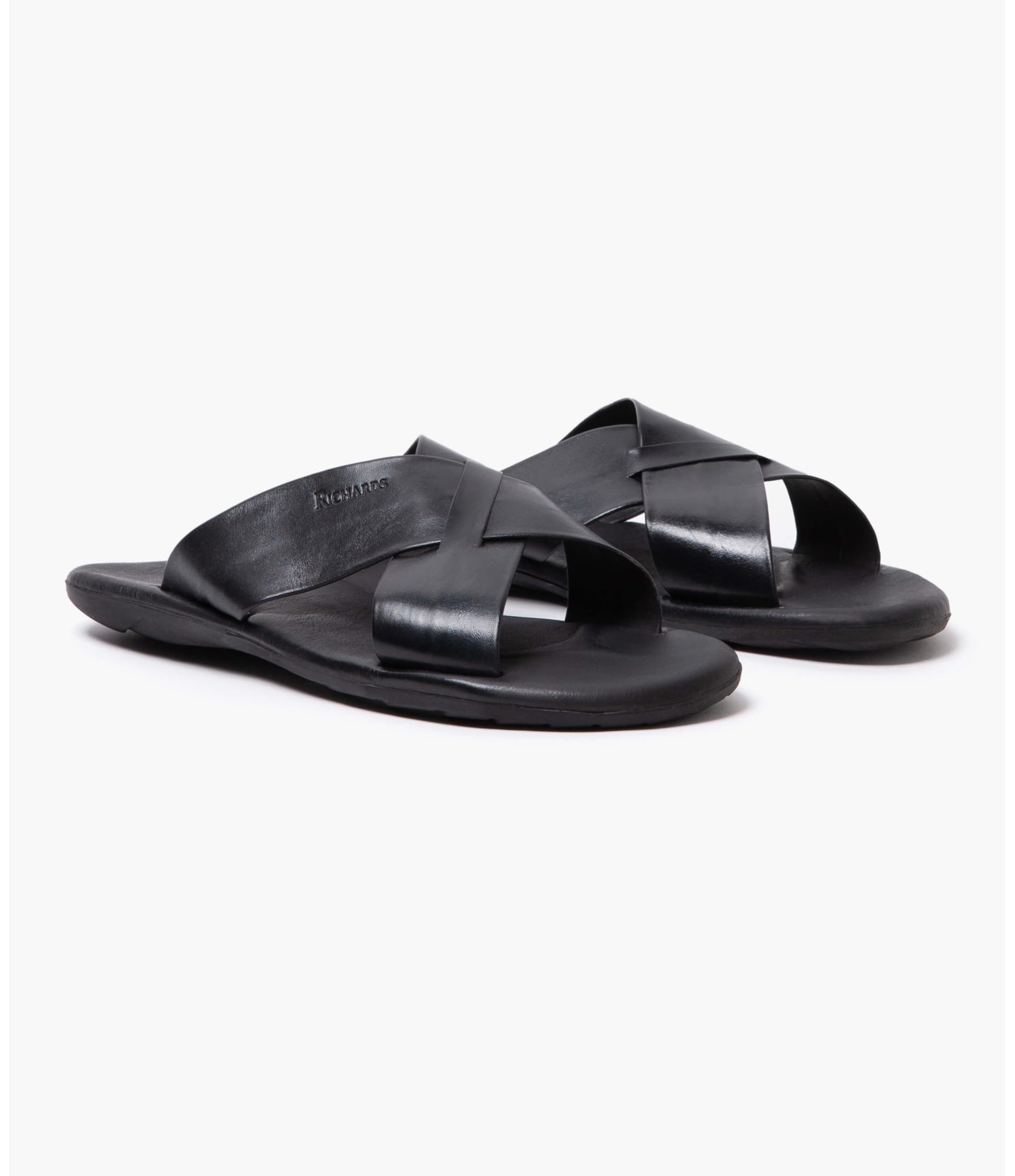 Papete Chez Leather Rch Preto