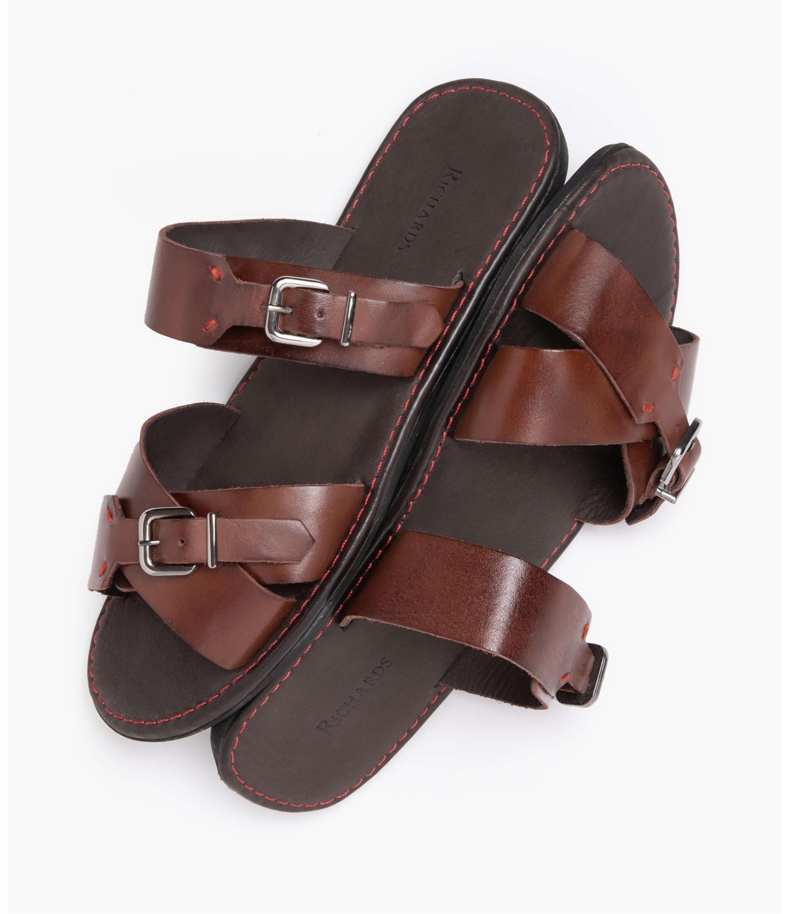 Papete Leather Route Richards Marrom
