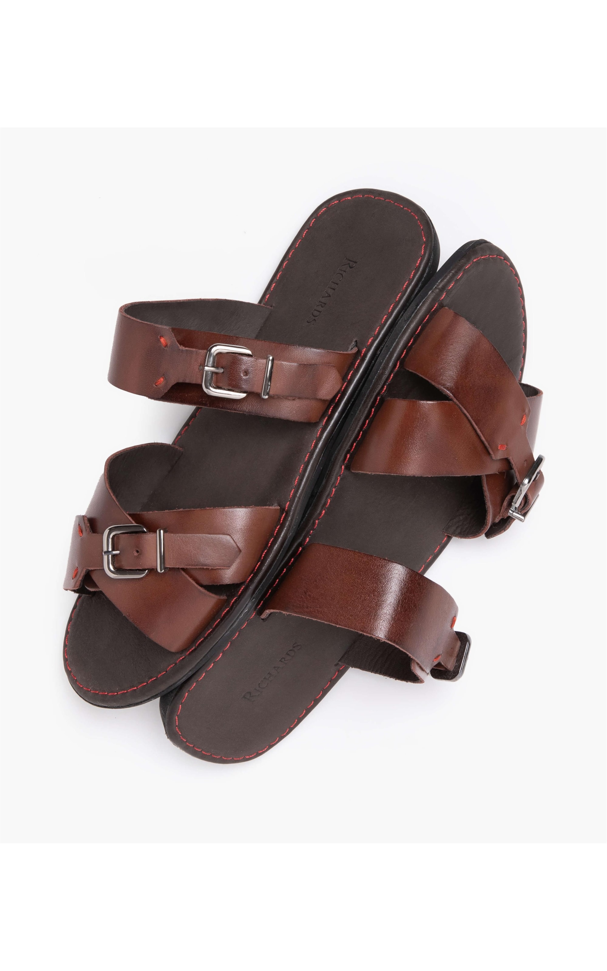 Papete Leather Route Richards Marrom