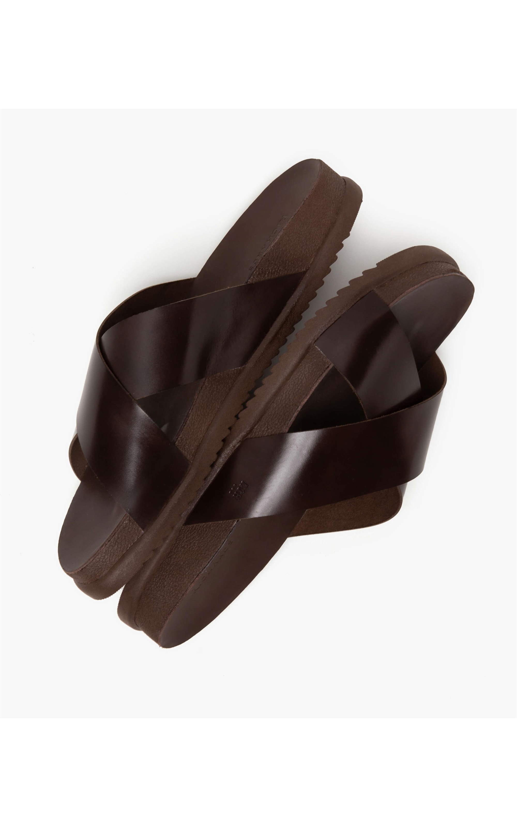 Papete Leather Trail Richards Dark Brown