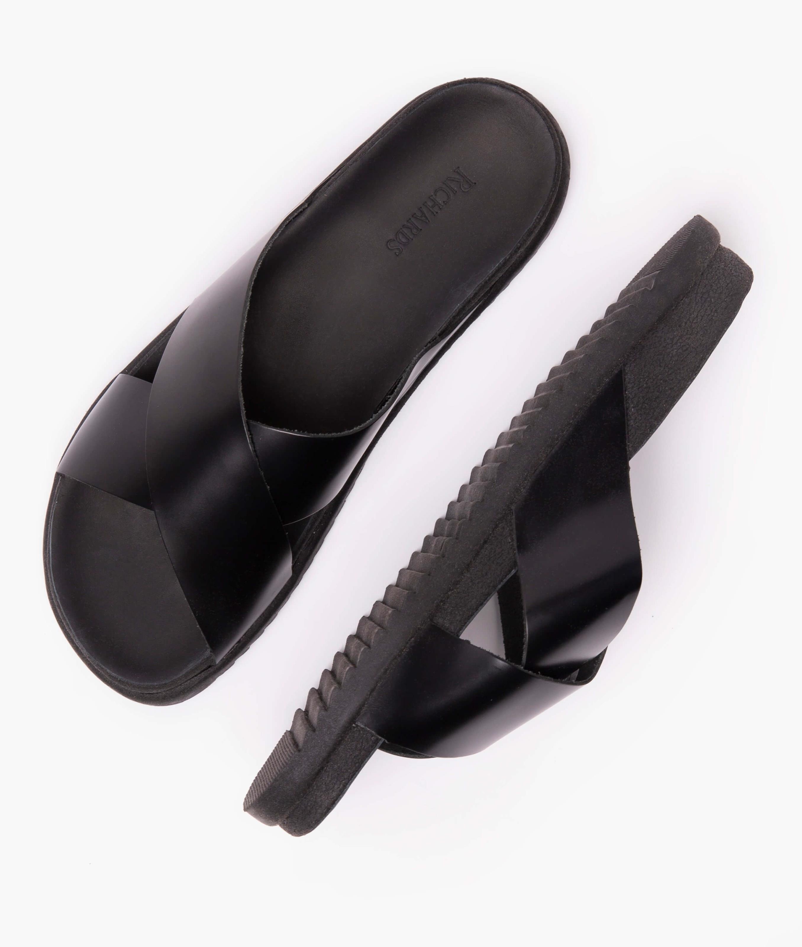 パーツ Ryet T01 Leather Black 78g Papete Leather Trail Richards Preto