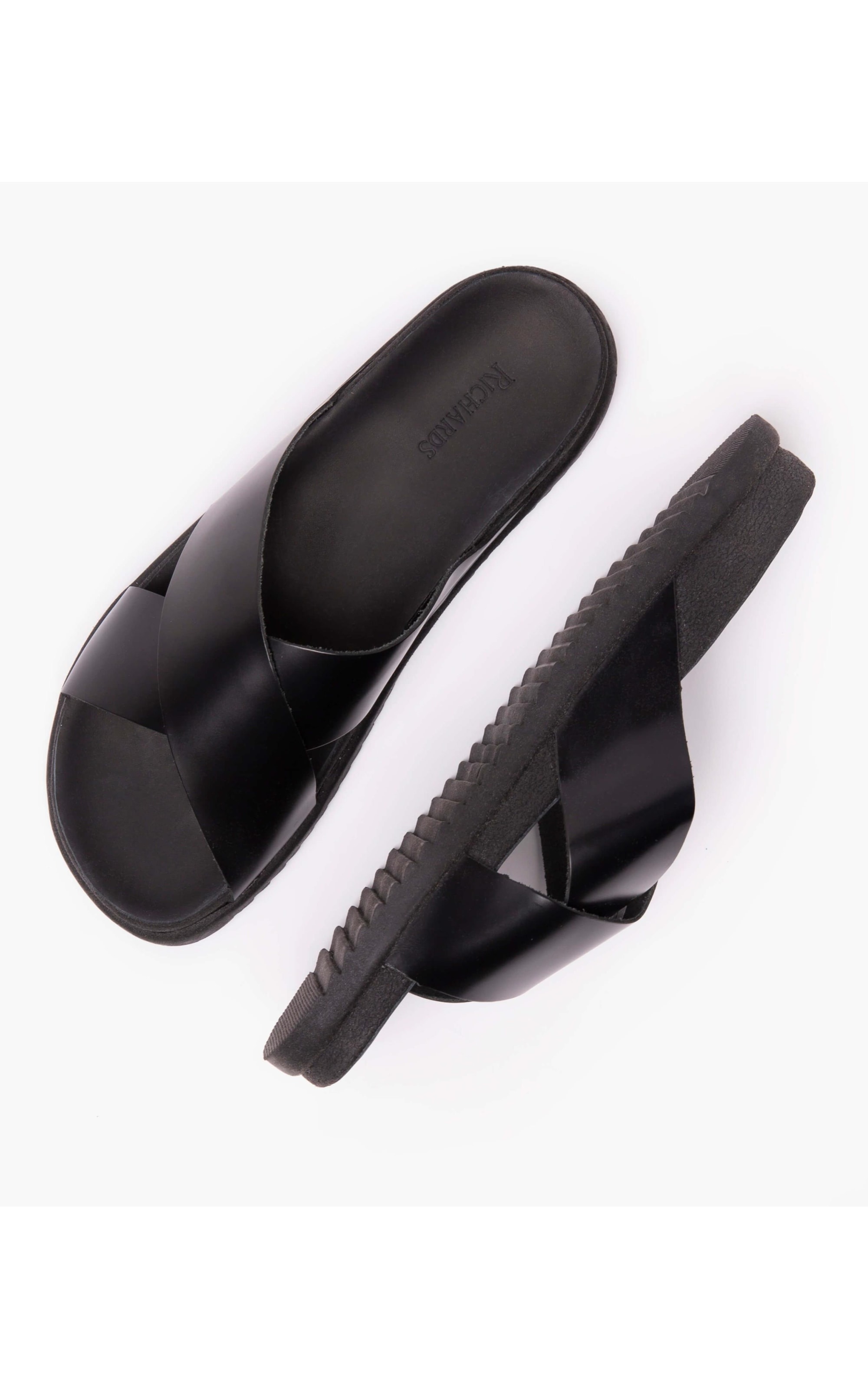 Papete Leather Trail Richards Preto