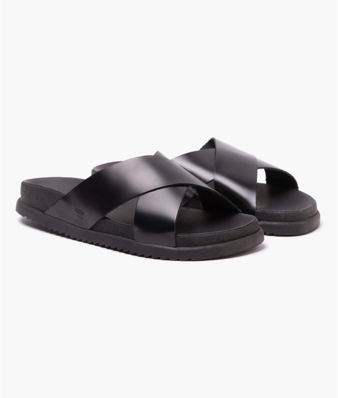 Papete Leather Trail Richards Preto