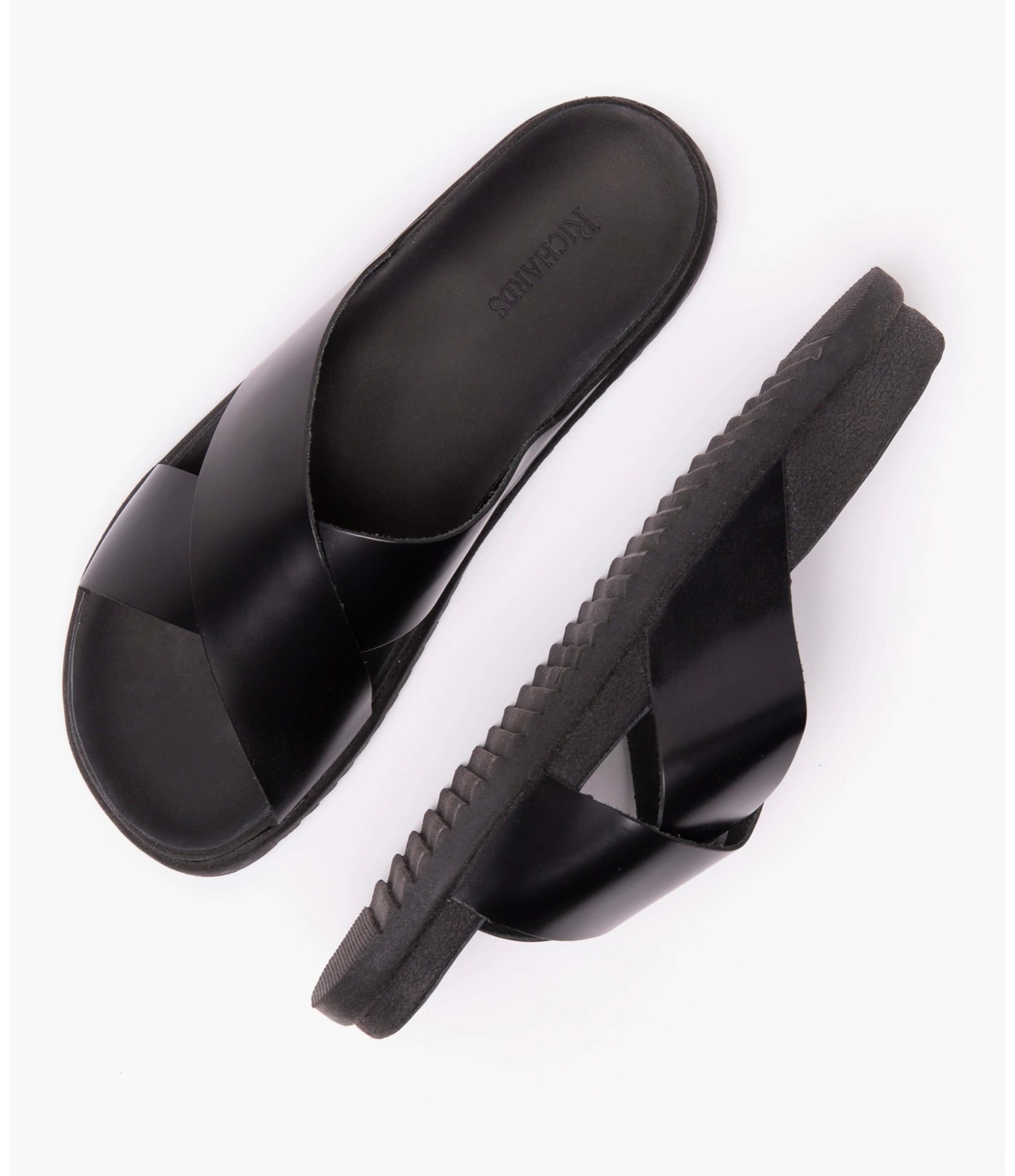 Papete Leather Trail Richards Preto