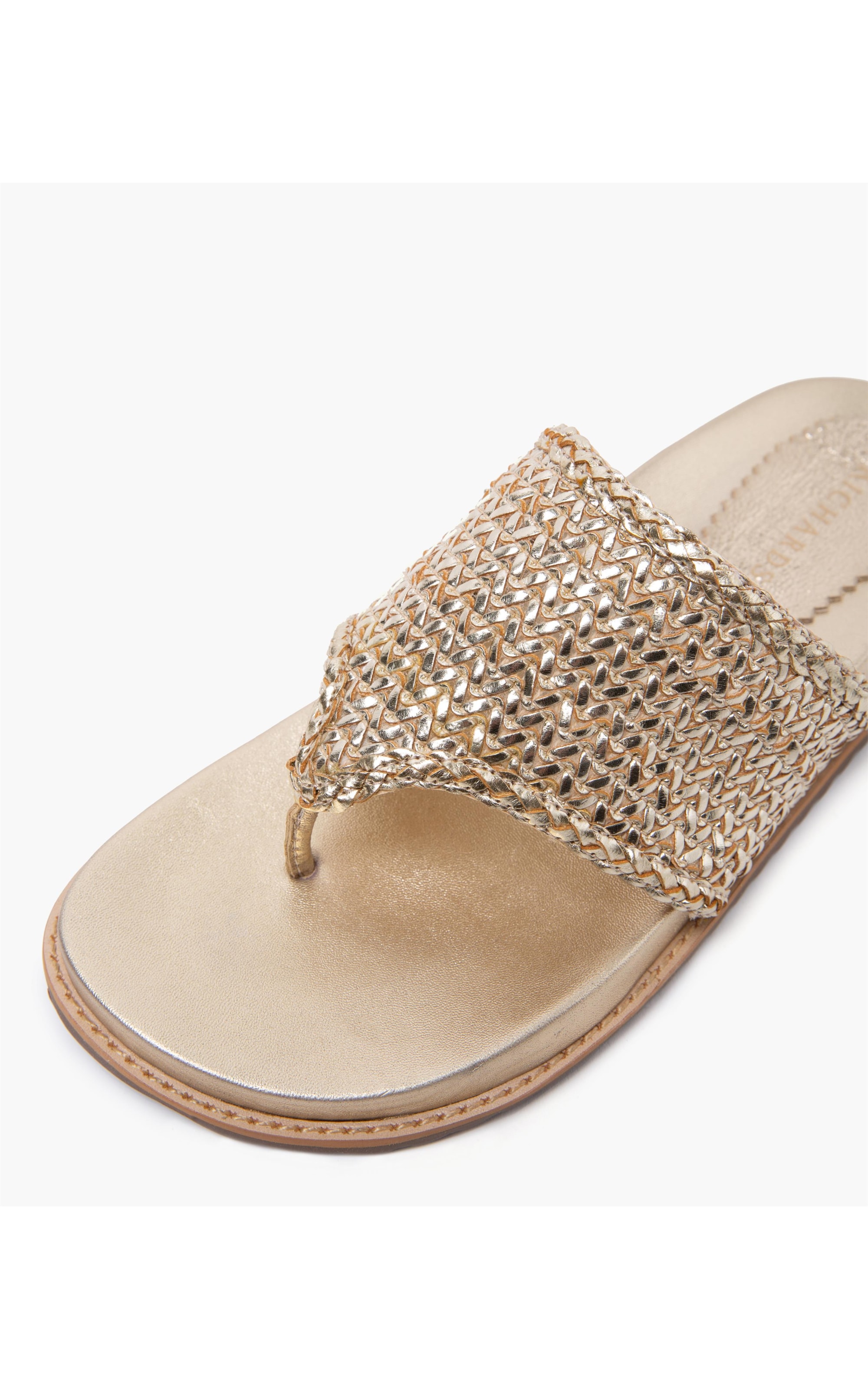 Papete Tresse Rch Dourado