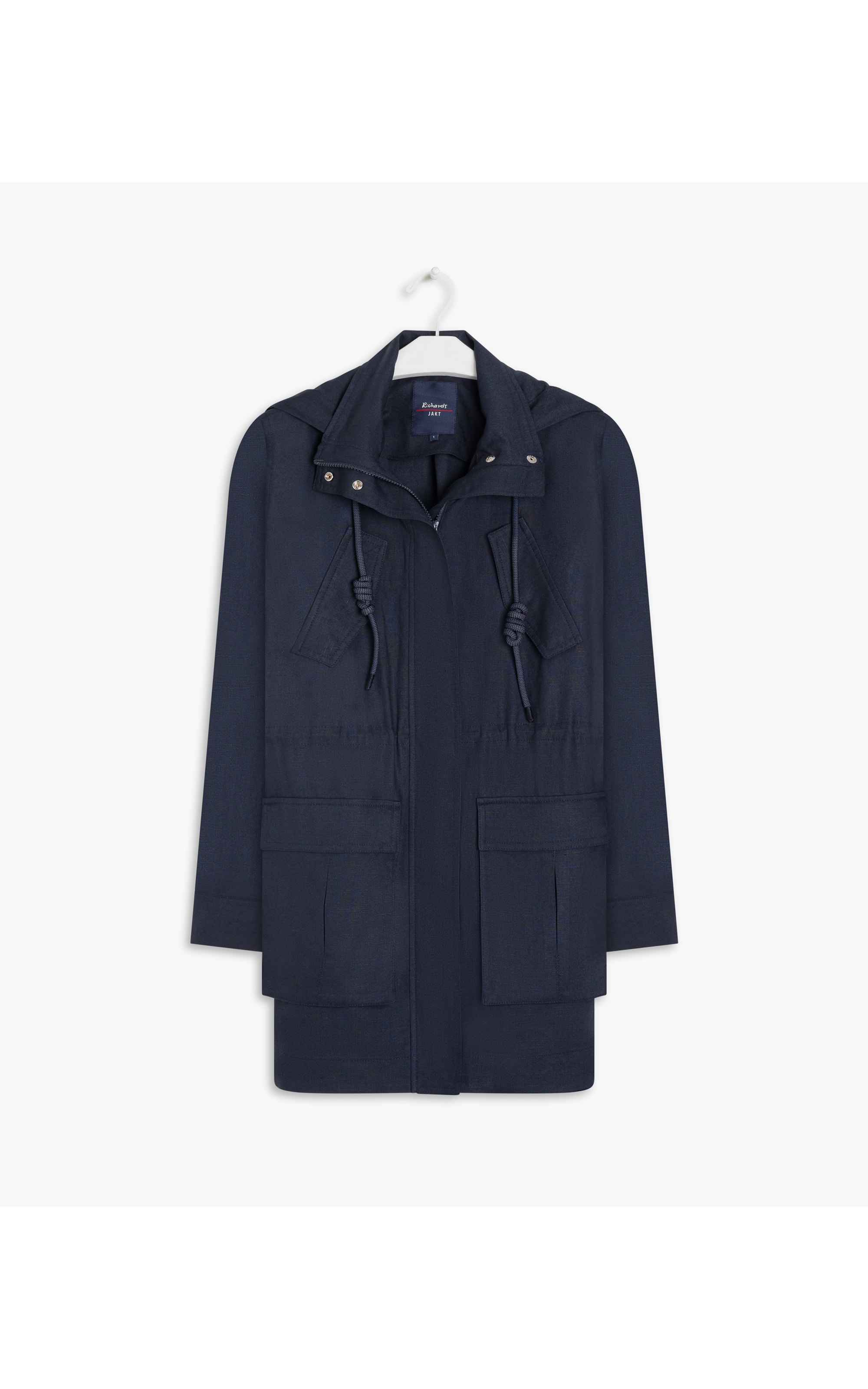 Parka Linho Rain Marinho