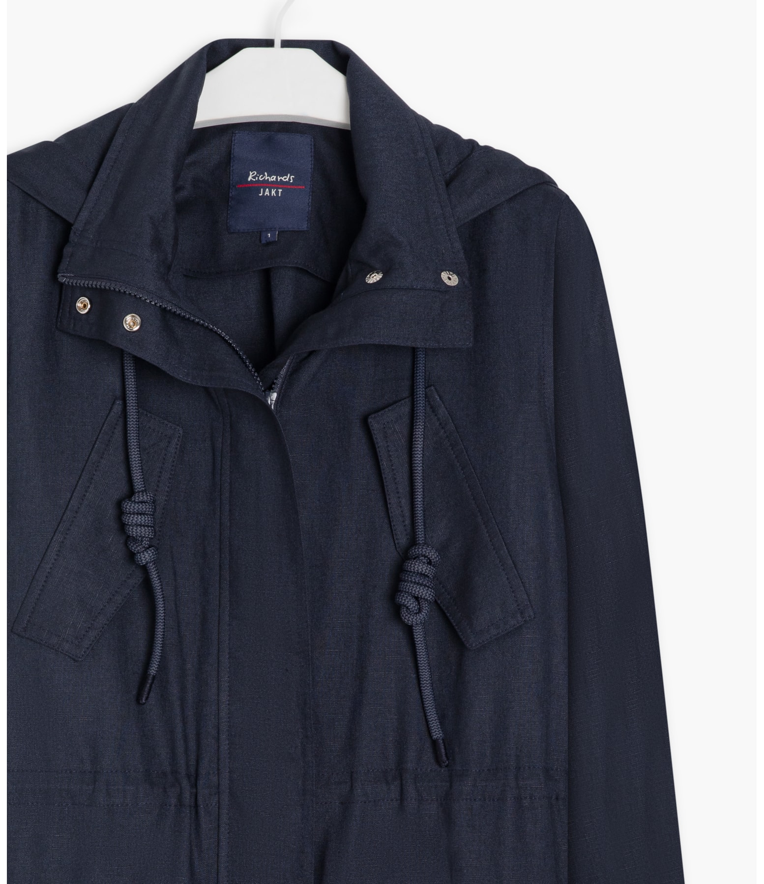 Parka Linho Rain Marinho