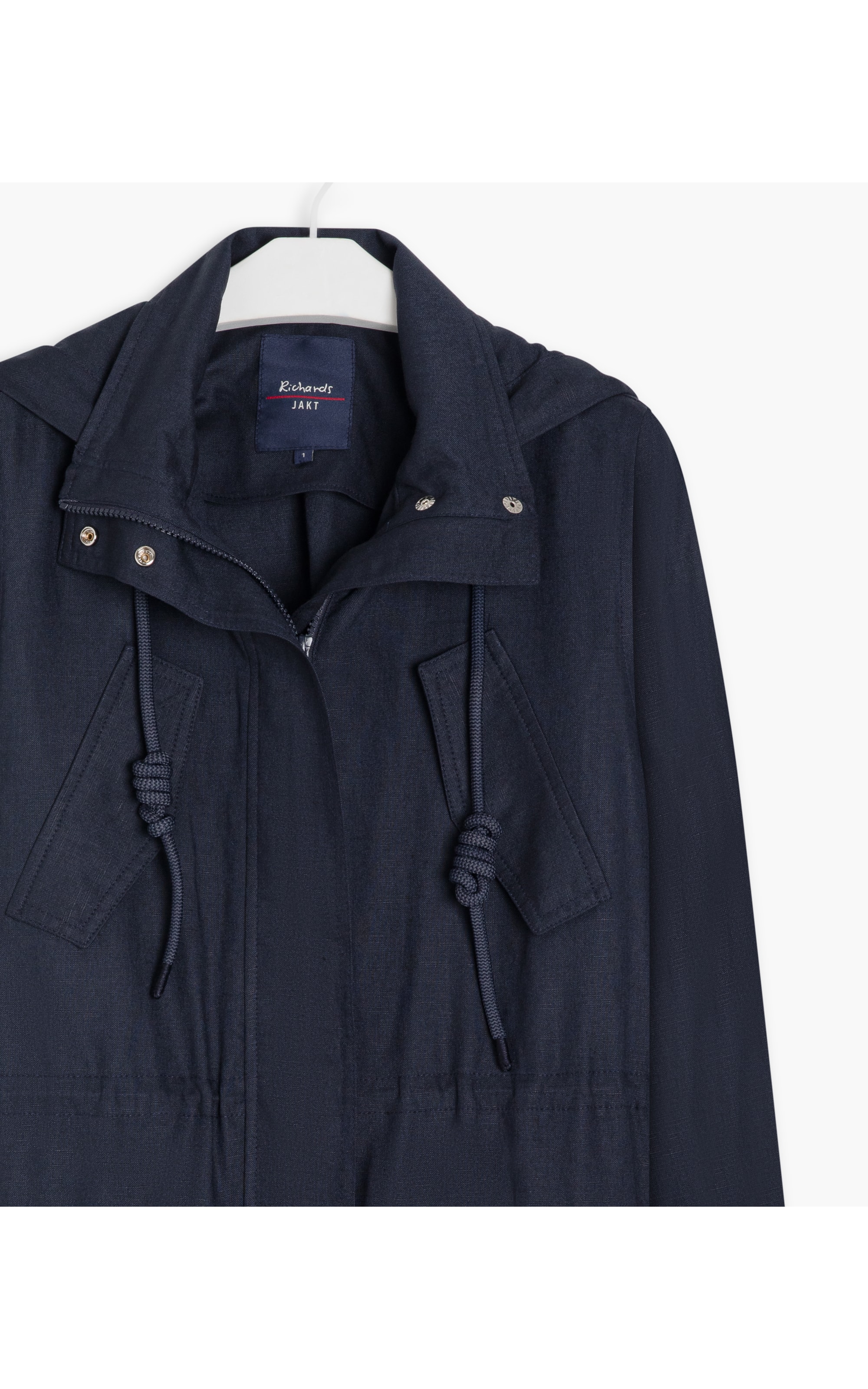 Parka Linho Rain Marinho
