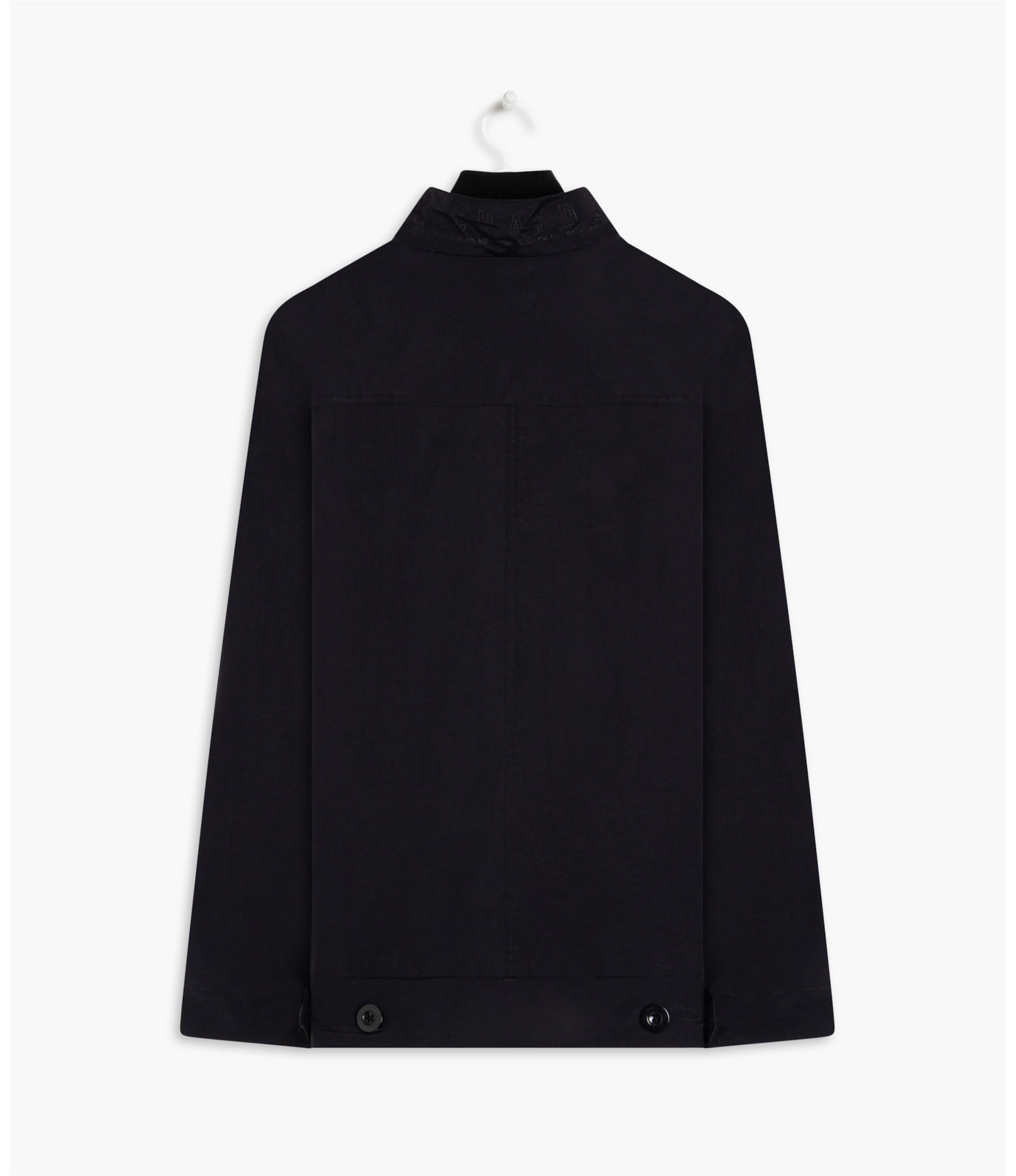 Parka Long 4 Pockets Preto