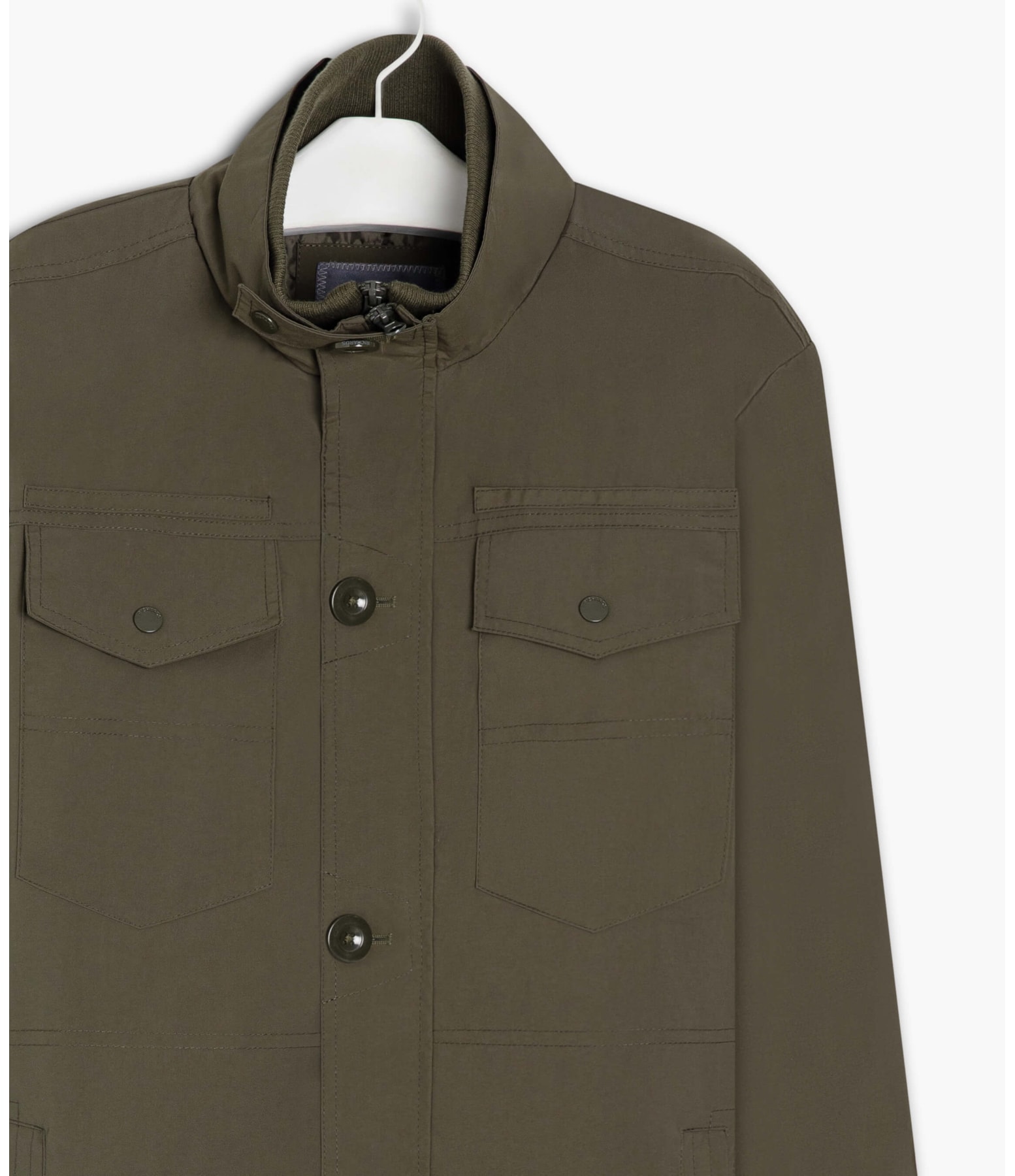 Parka Long 4 Pockets Verde Militar