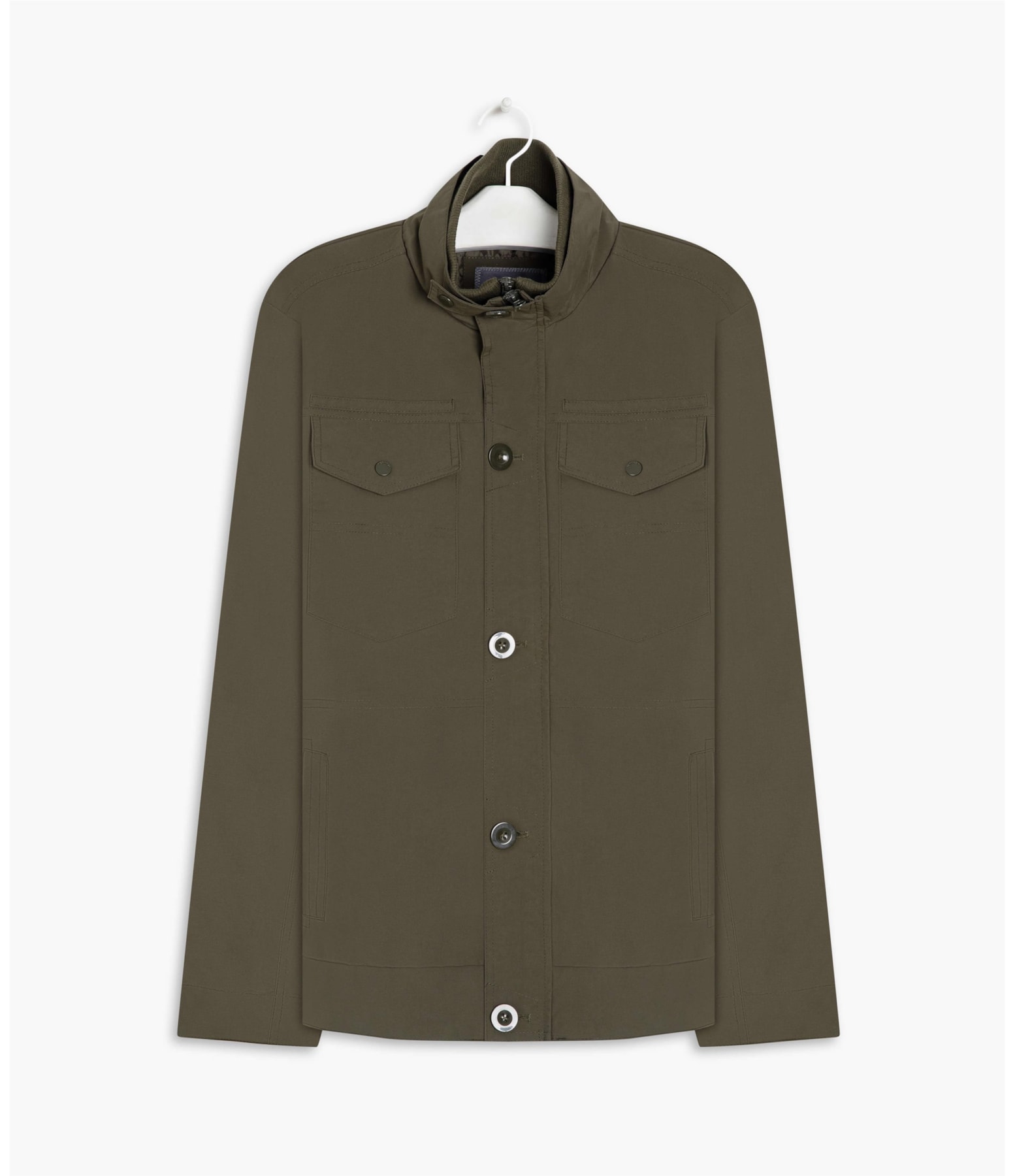 Parka Long 4 Pockets Verde Militar