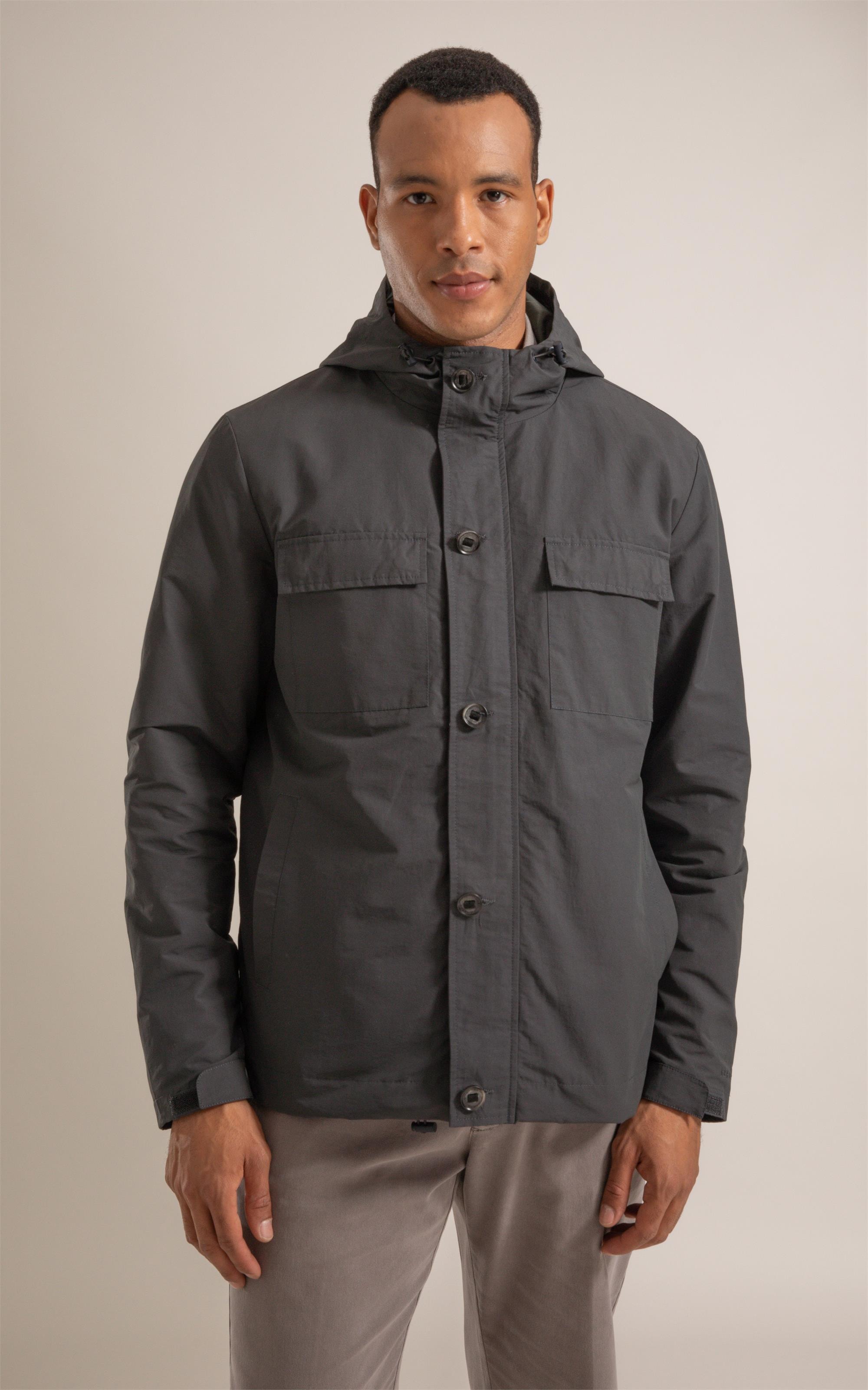 Parka Nylon Theodor Chumbo Mescla